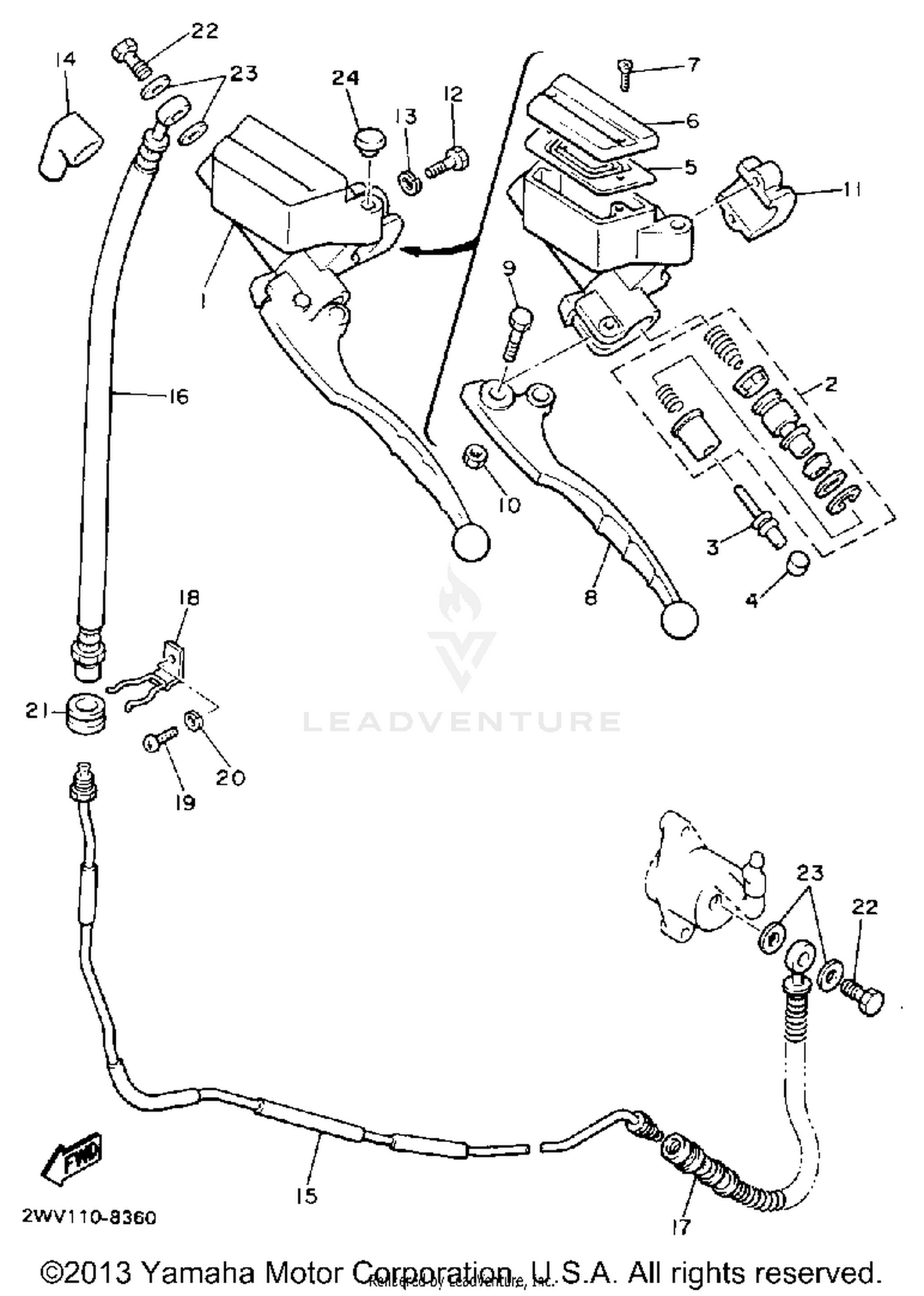 FRONT MASTER CYLINDER 1