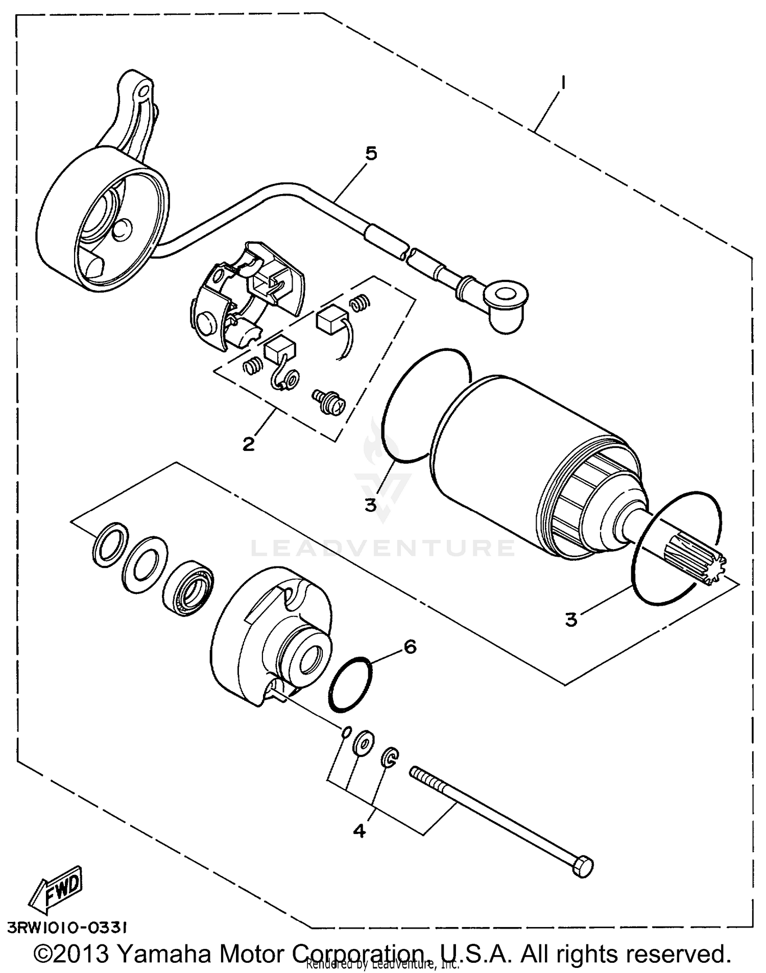 STARTING MOTOR