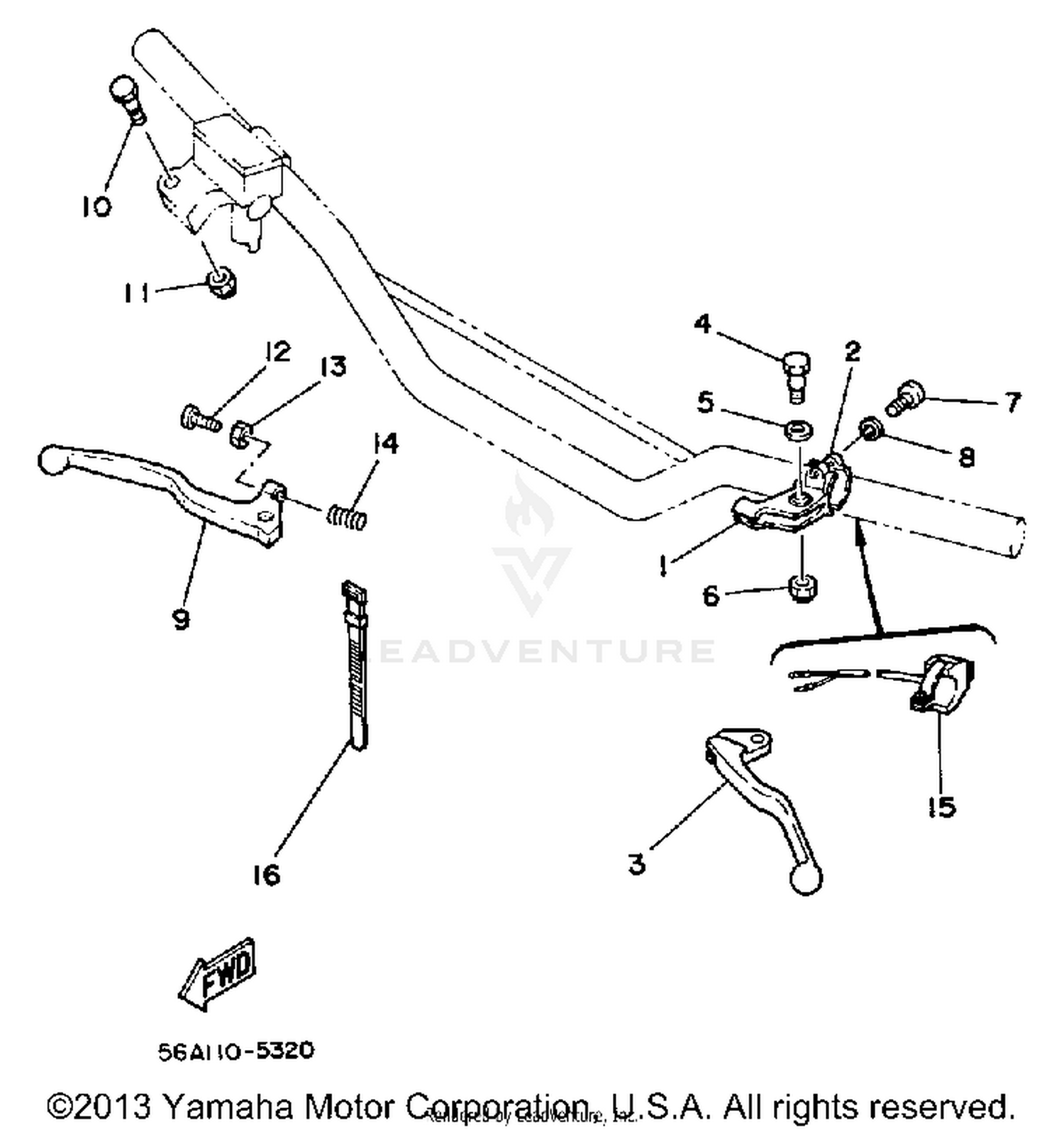 HANDLE SWITCH - LEVER