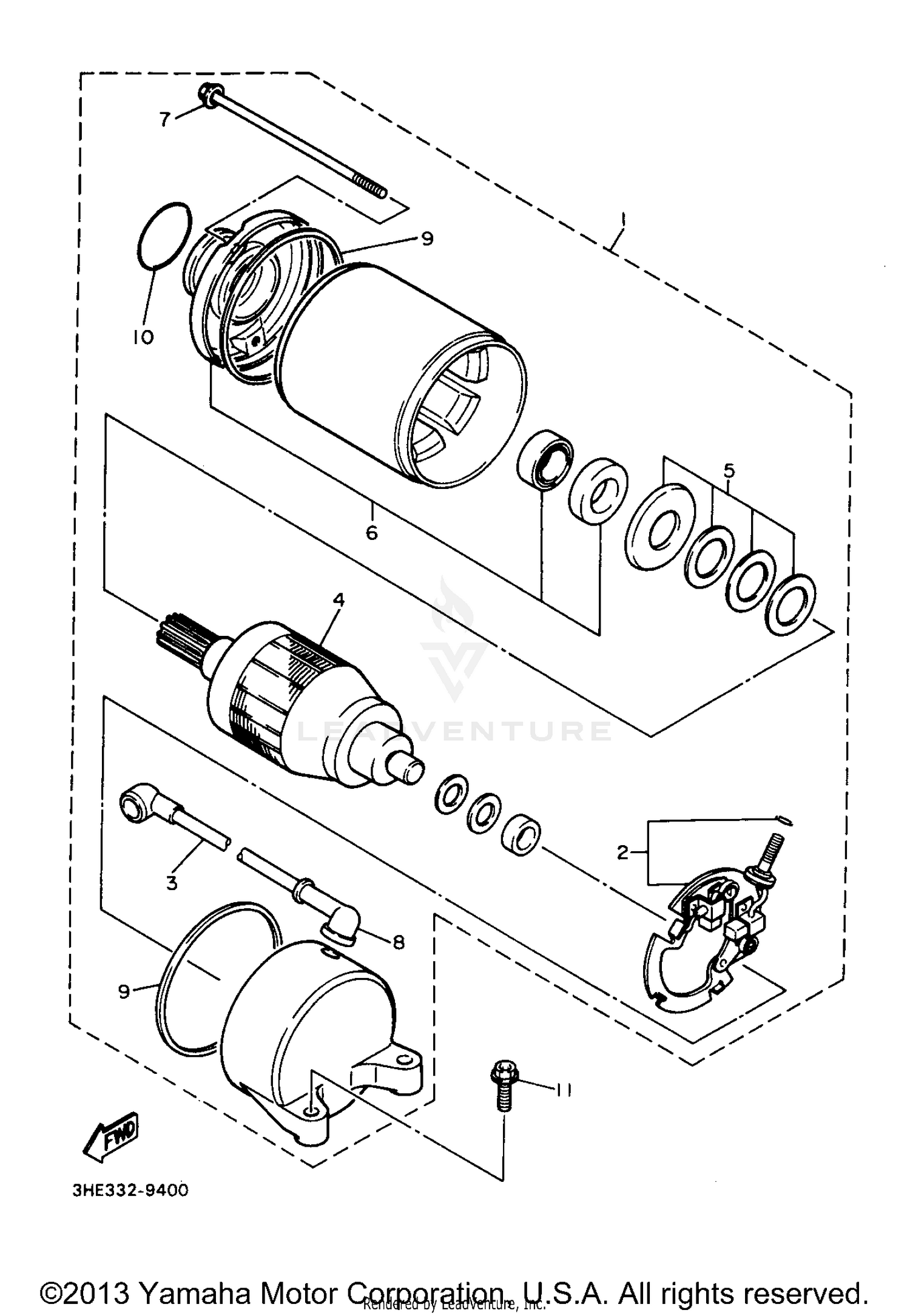 STARTING MOTOR