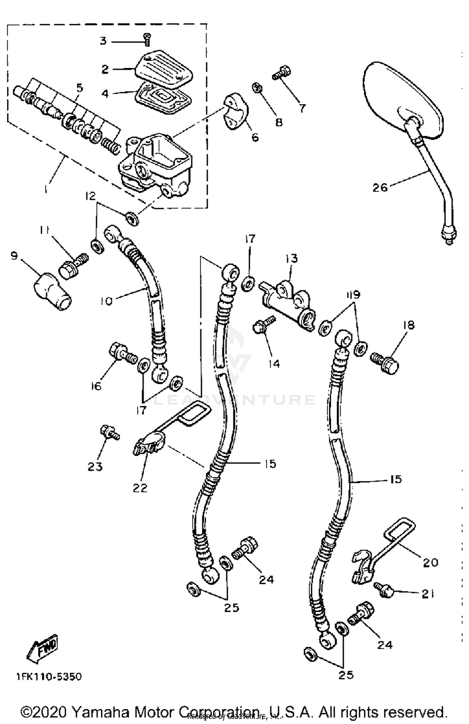 FRONT MASTER CYLINDER 1