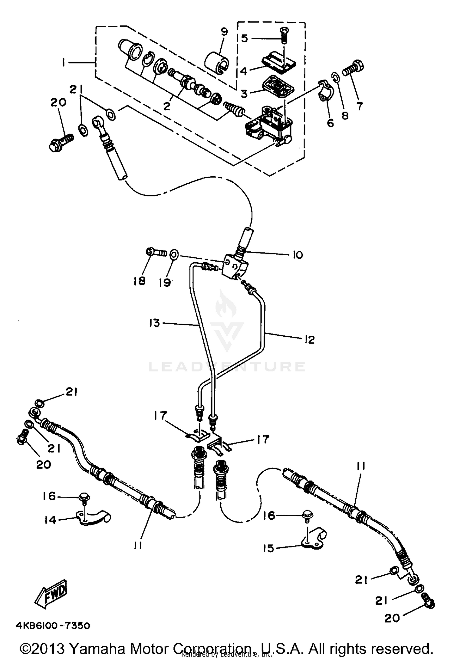 FRONT MASTER CYLINDER
