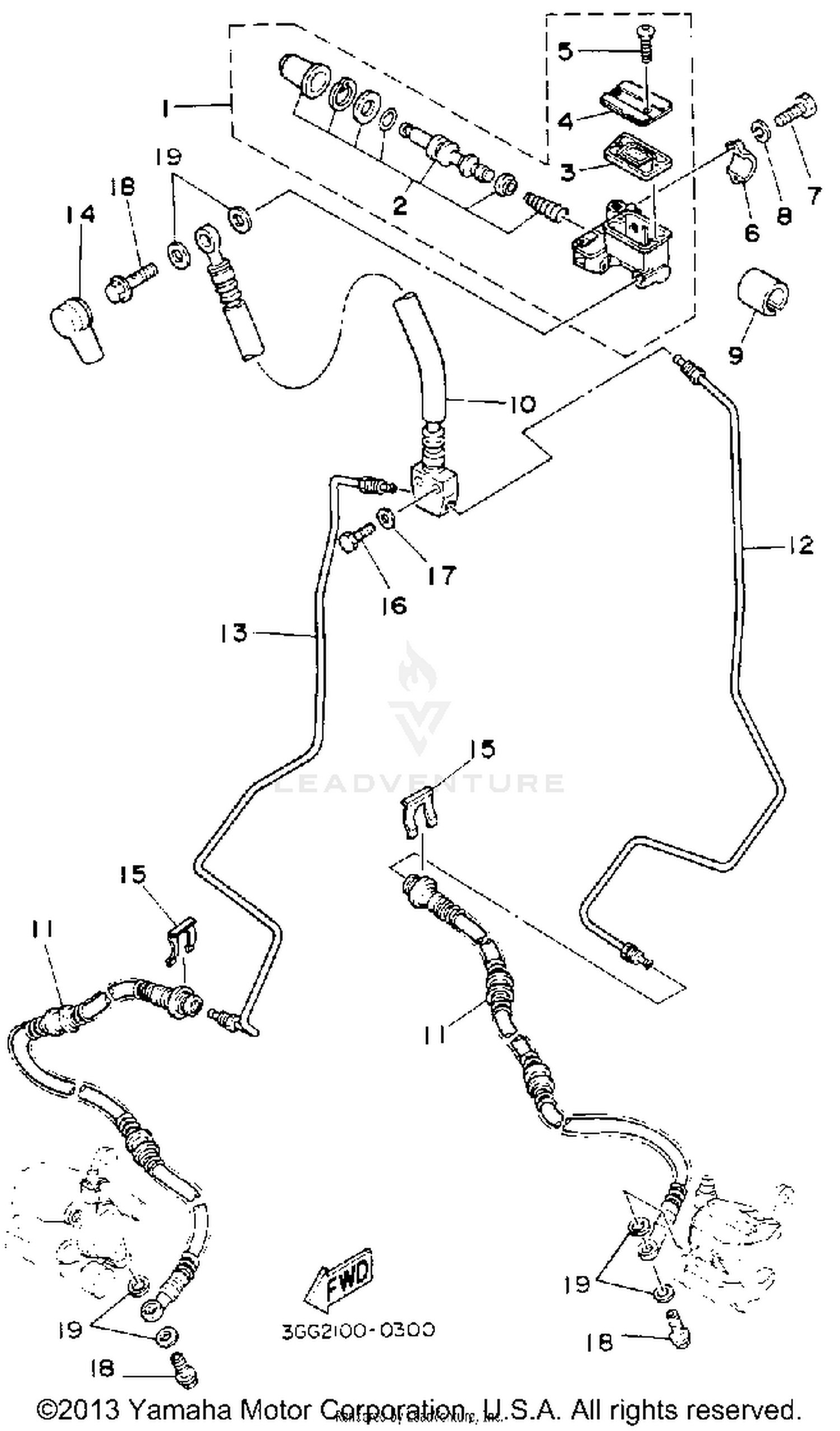 FRONT MASTER CYLINDER