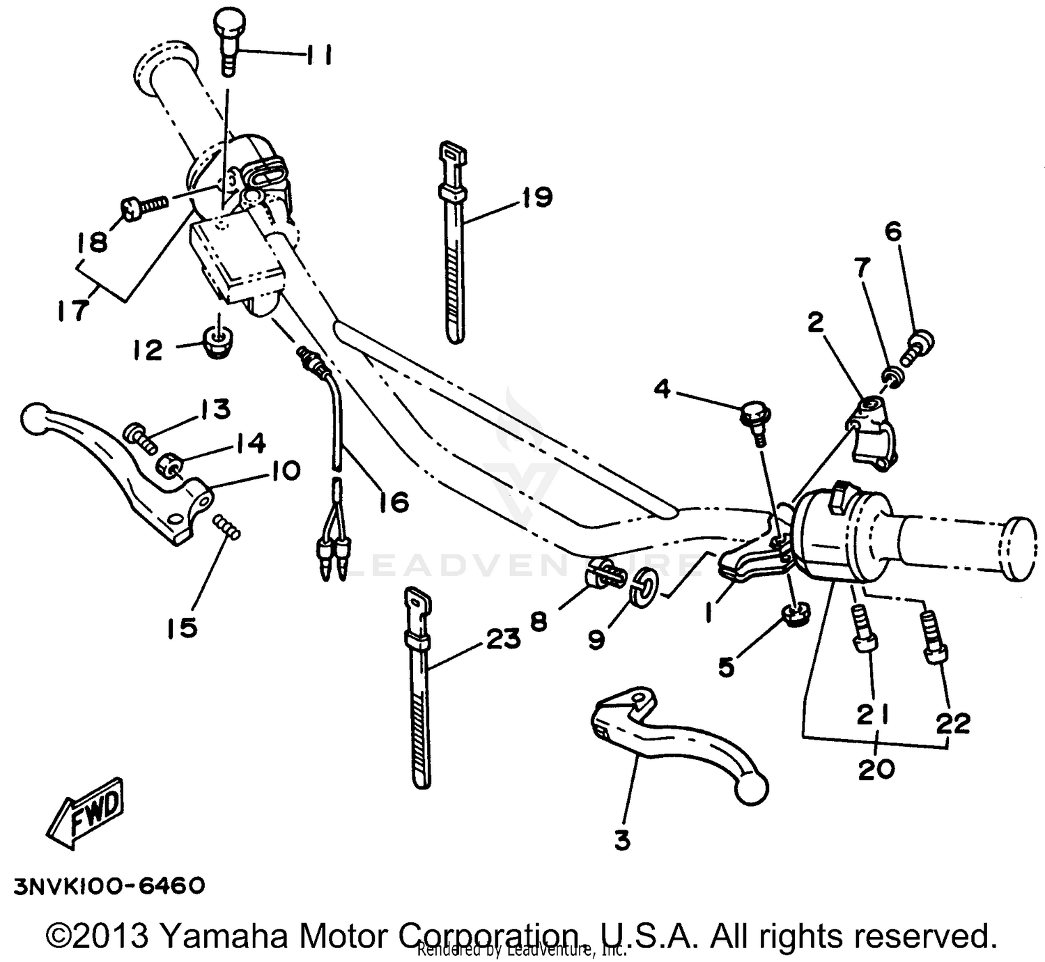 HANDLE SWITCH - LEVER