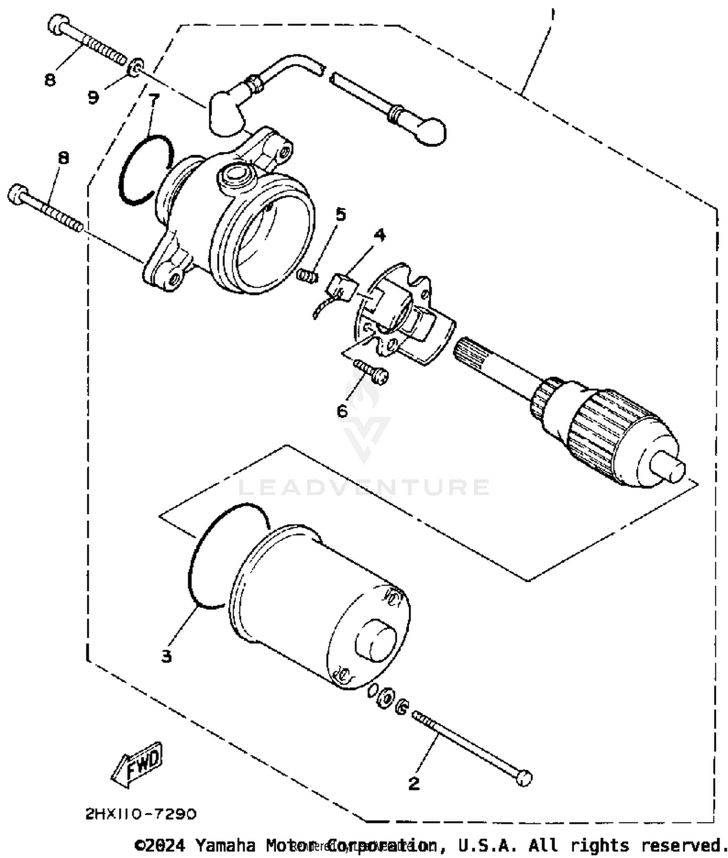 STARTING MOTOR