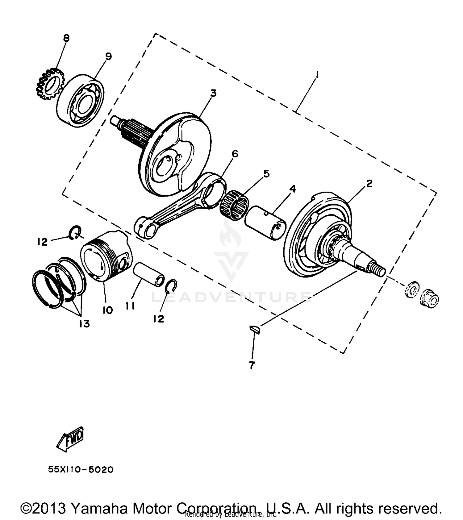 CRANKSHAFT - PISTON