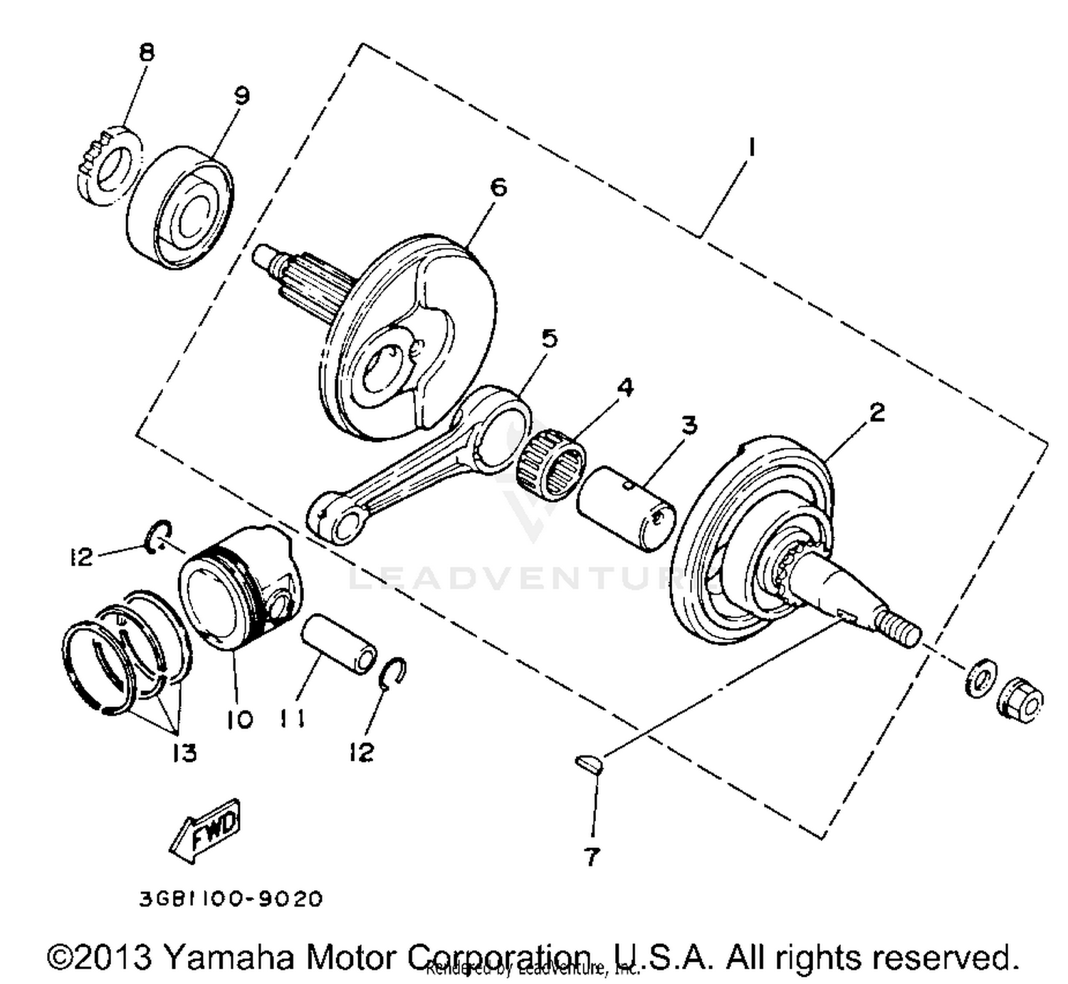 CRANKSHAFT - PISTON