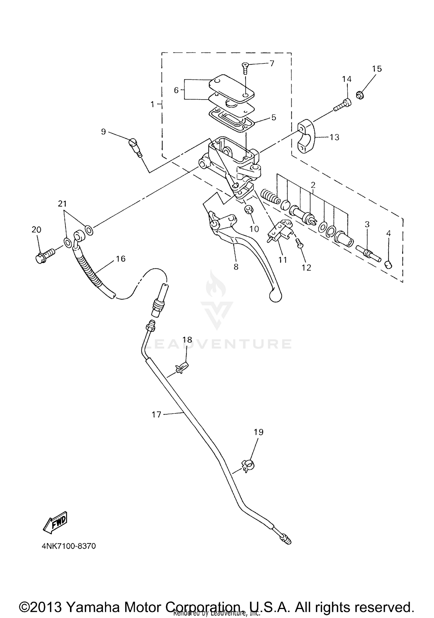 FRONT MASTER CYLINDER 2