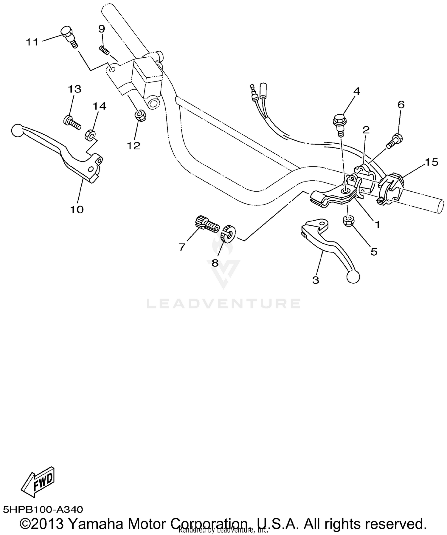 HANDLE SWITCH LEVER 2