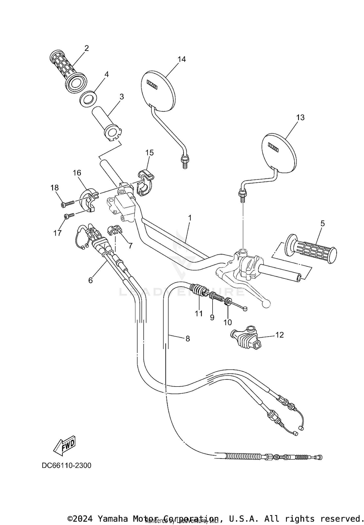 STEERING HANDLE & CABLE