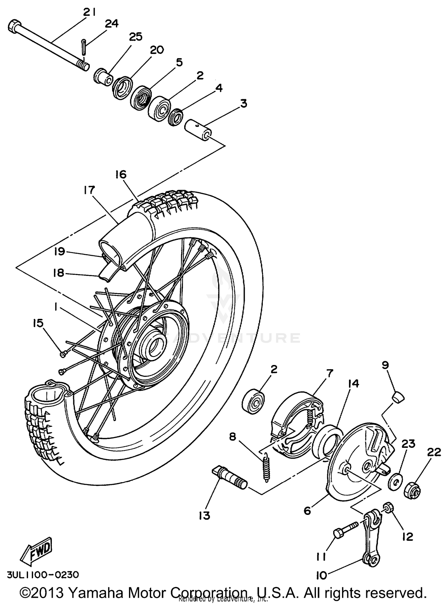 FRONT WHEEL