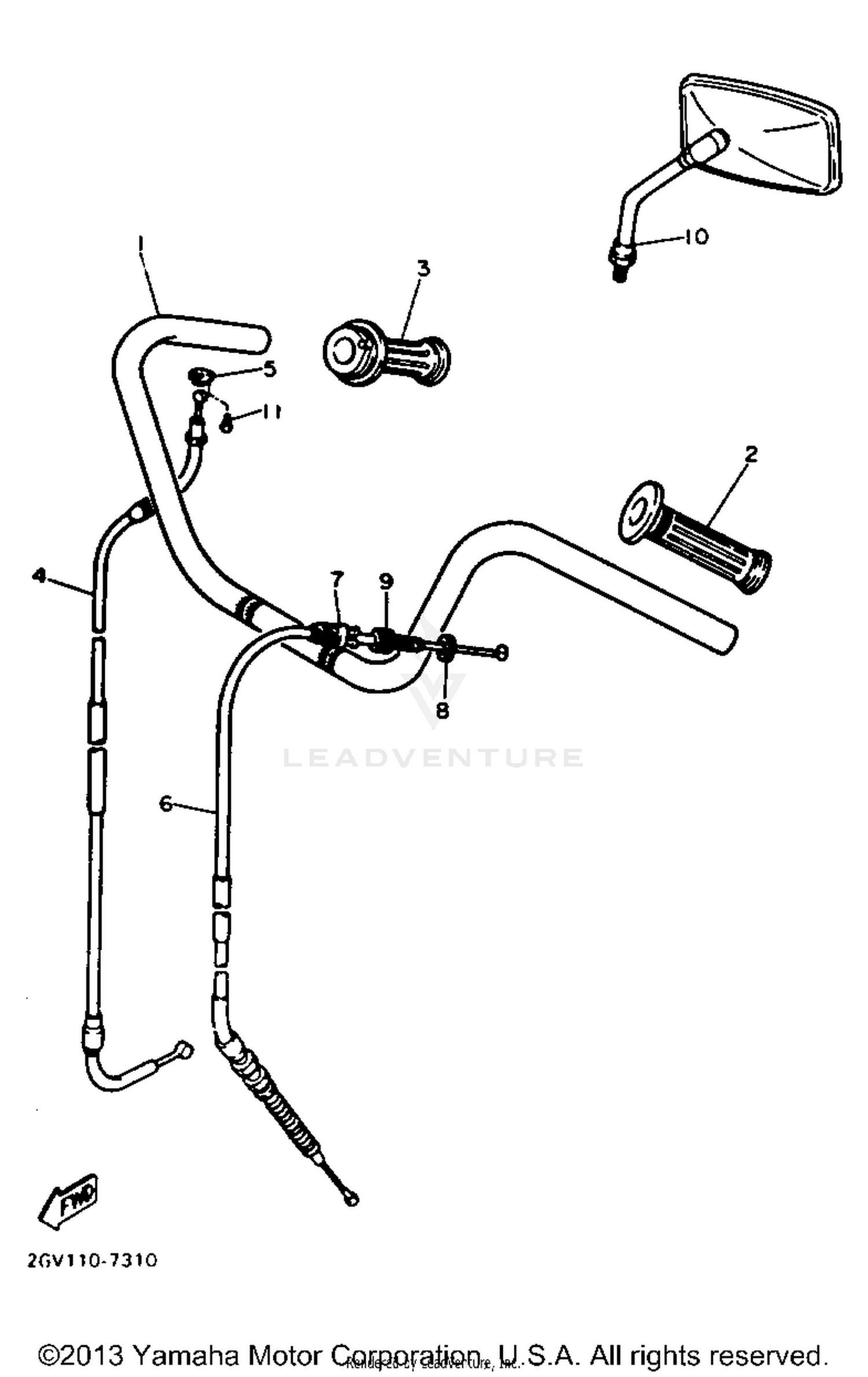 HANDLEBAR CABLE