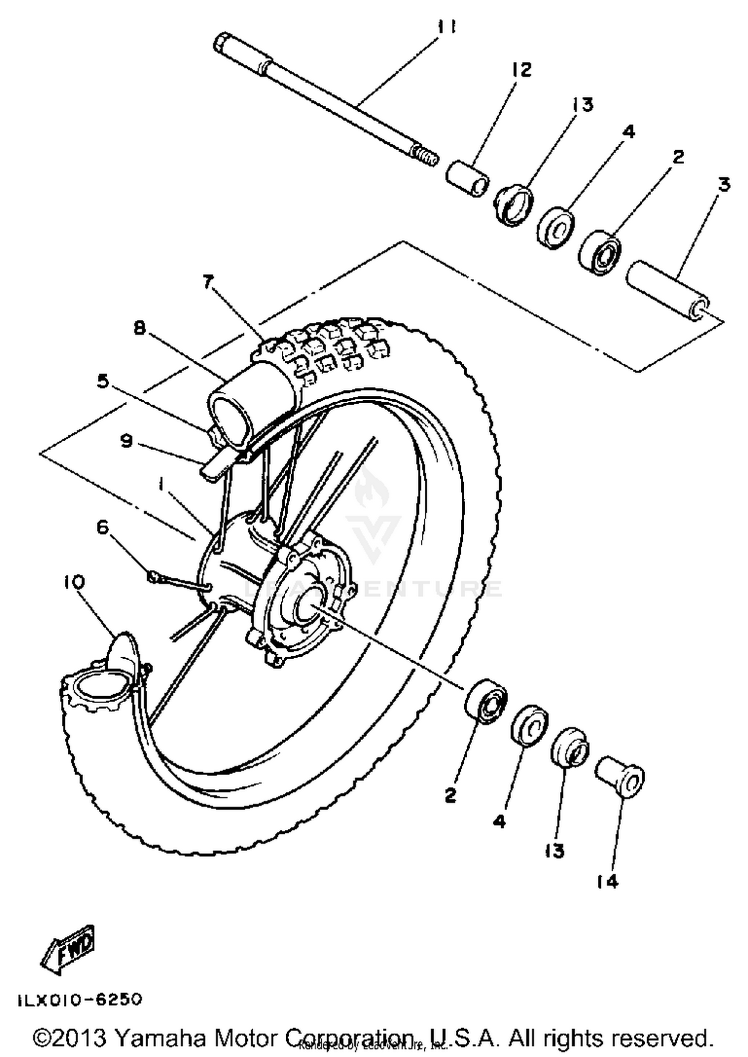 FRONT WHEEL