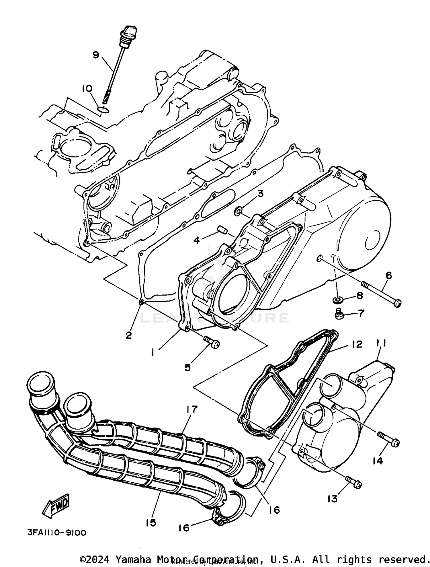 CRANKCASE COVER 1
