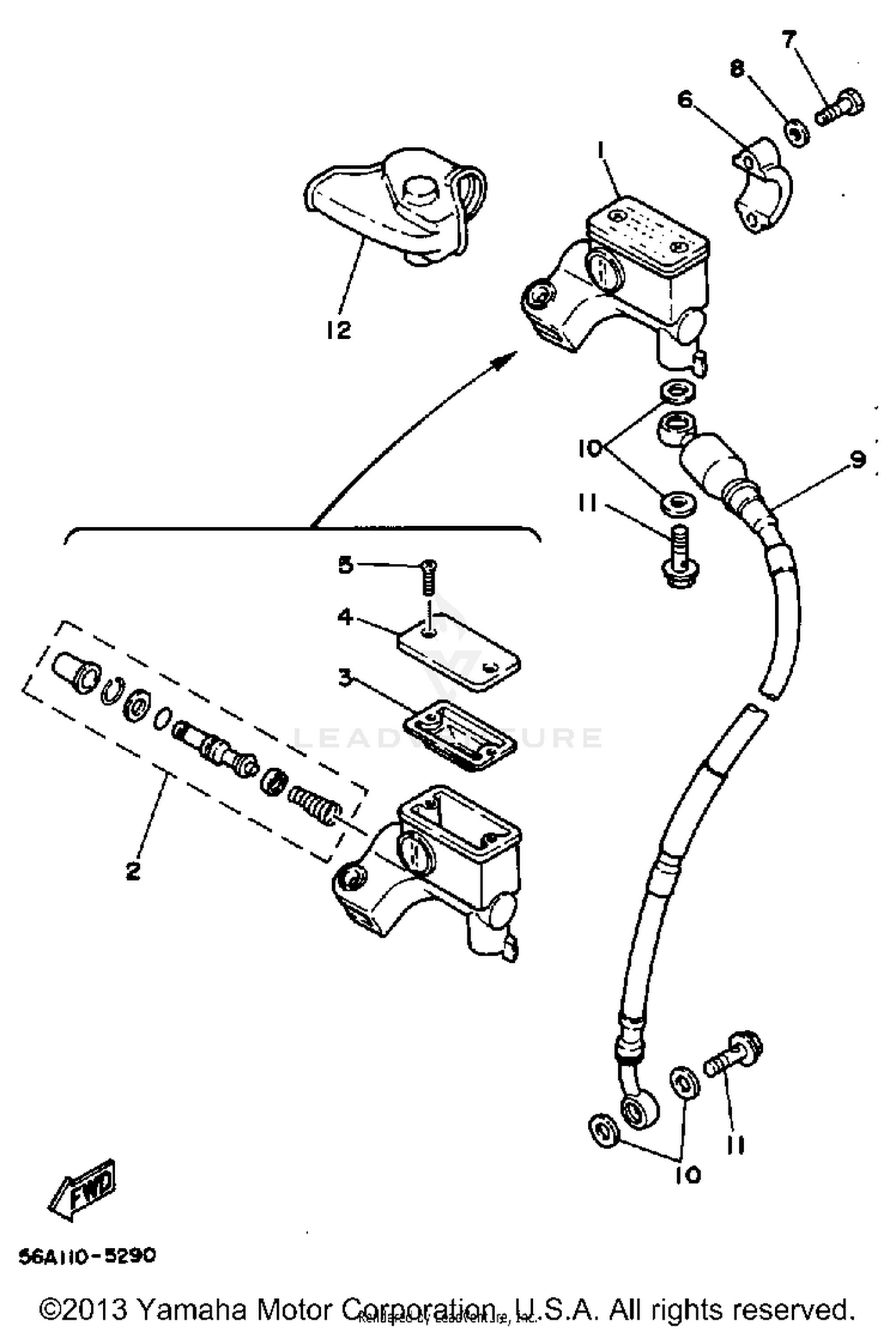 FRONT MASTER CYLINDER