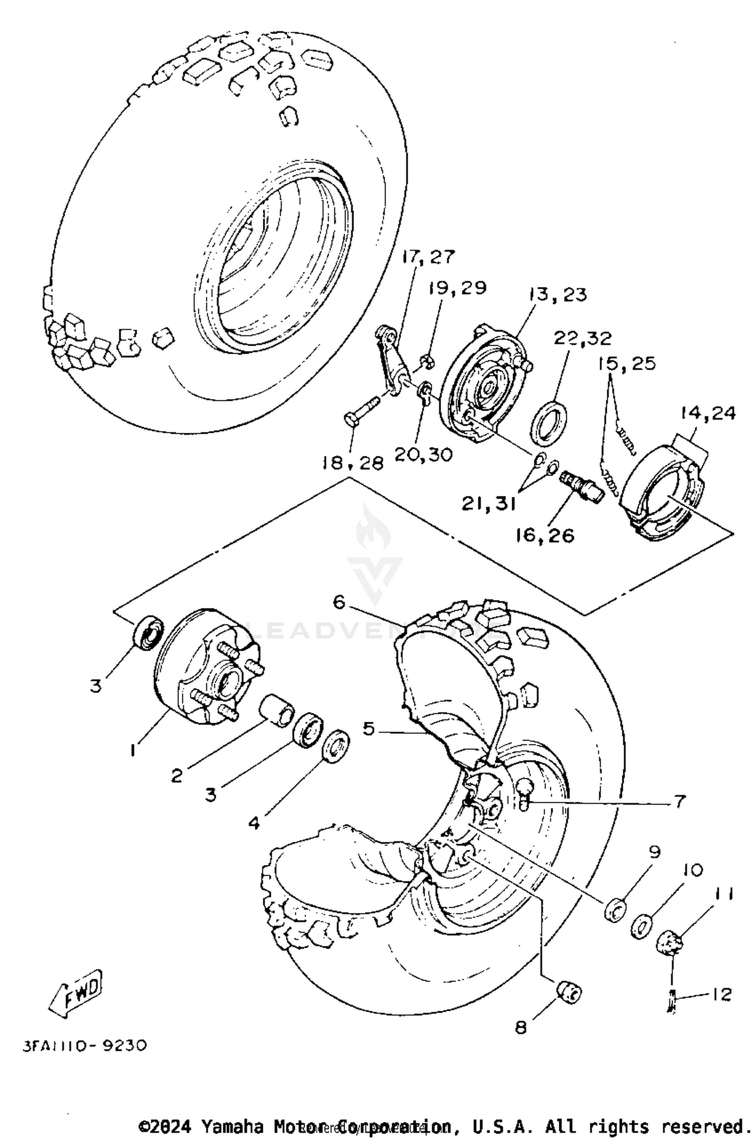 FRONT WHEEL