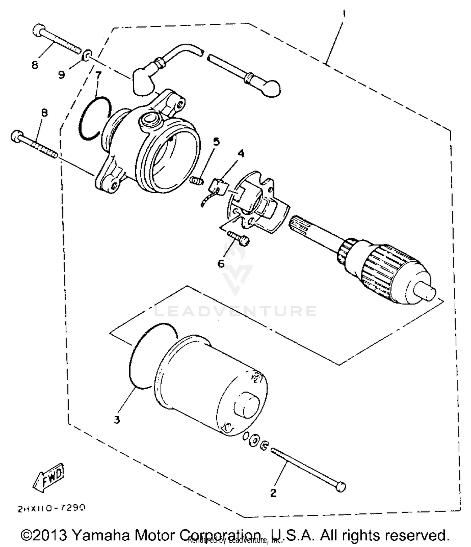 STARTING MOTOR