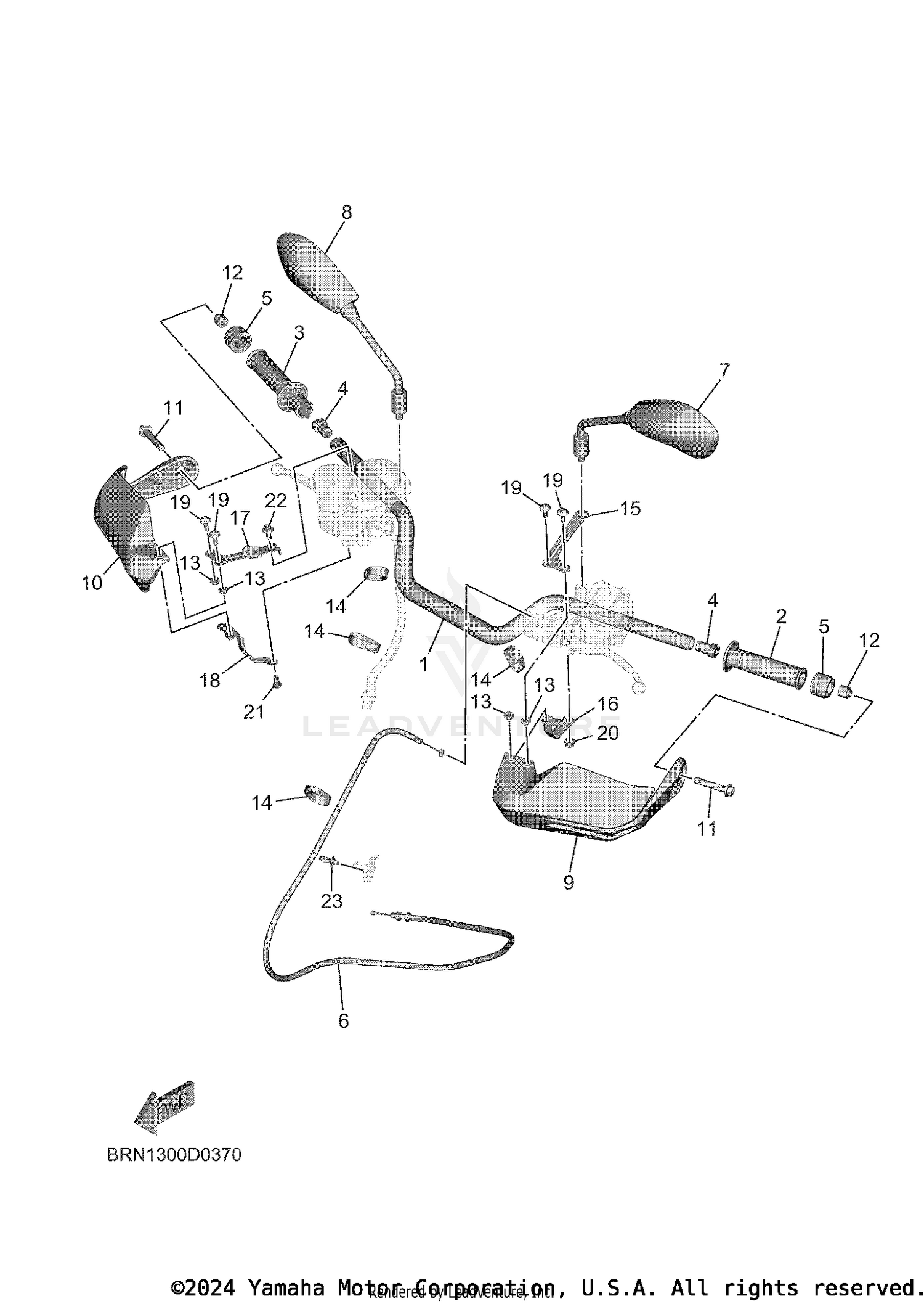 STEERING HANDLE & CABLE