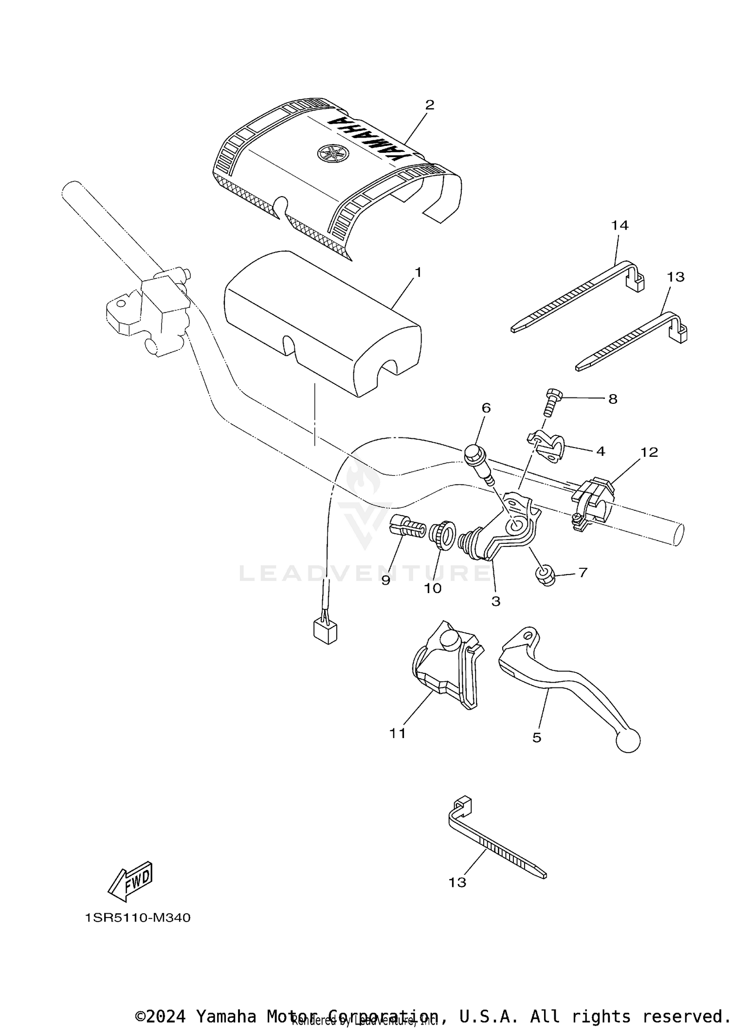 HANDLE SWITCH LEVER