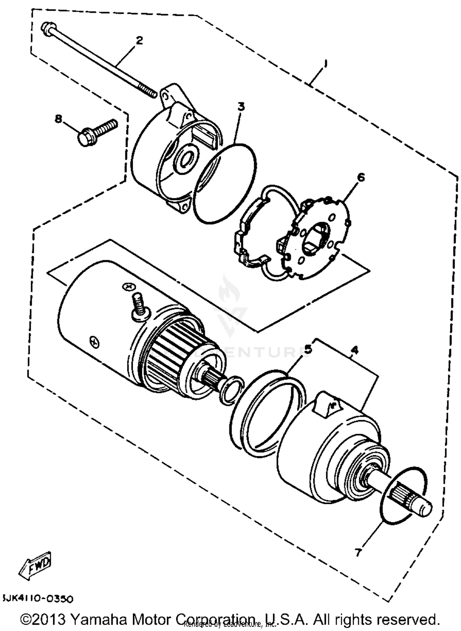 STARTING MOTOR