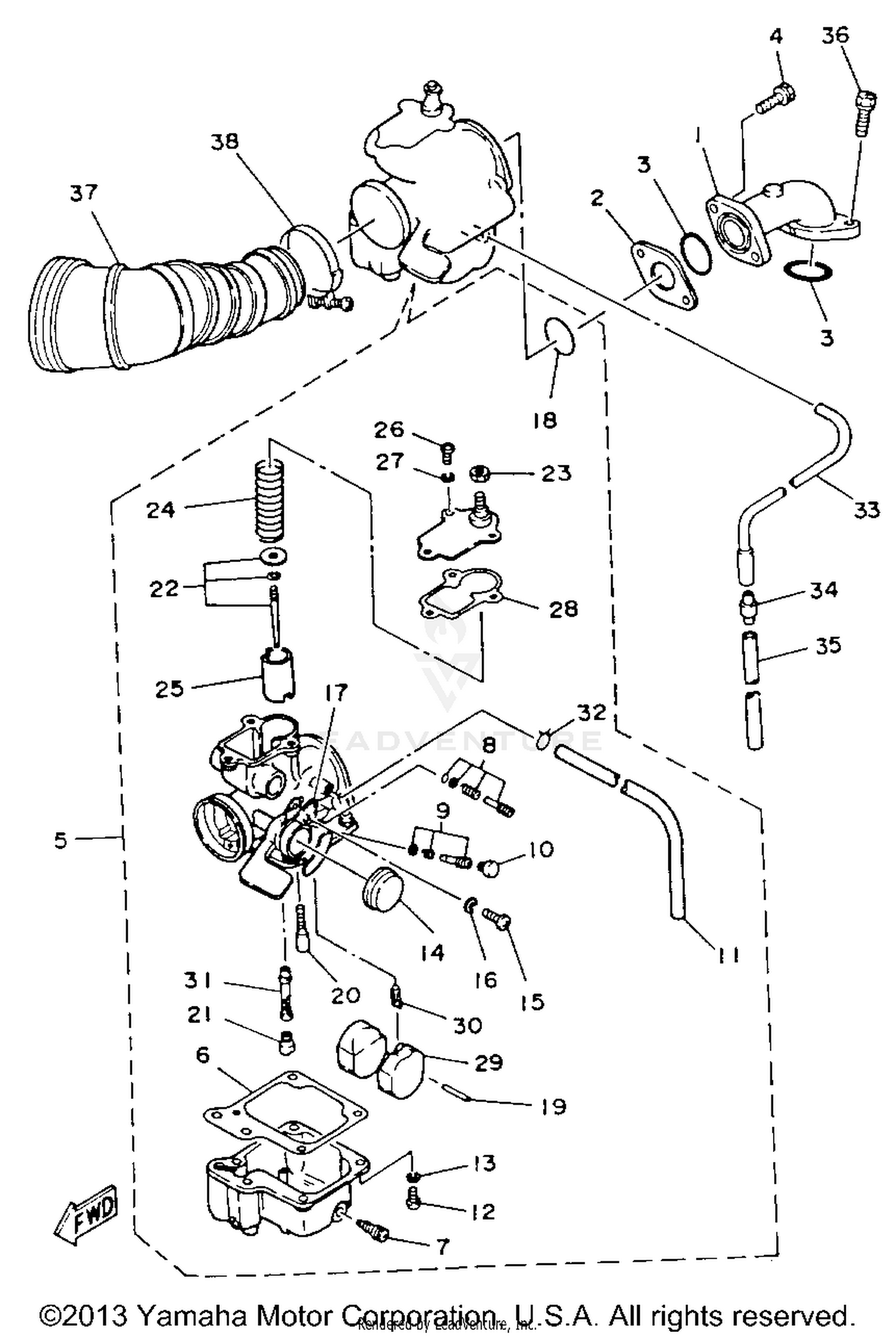 AIR FILTER - CARBURETOR