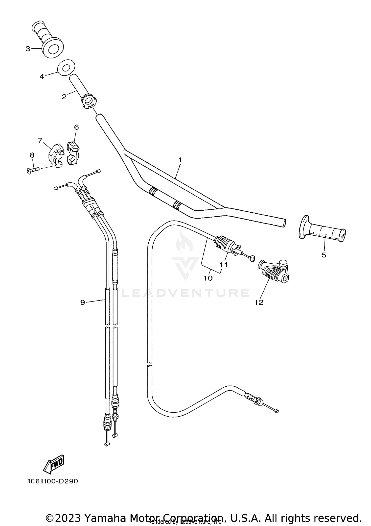 STEERING HANDLE & CABLE