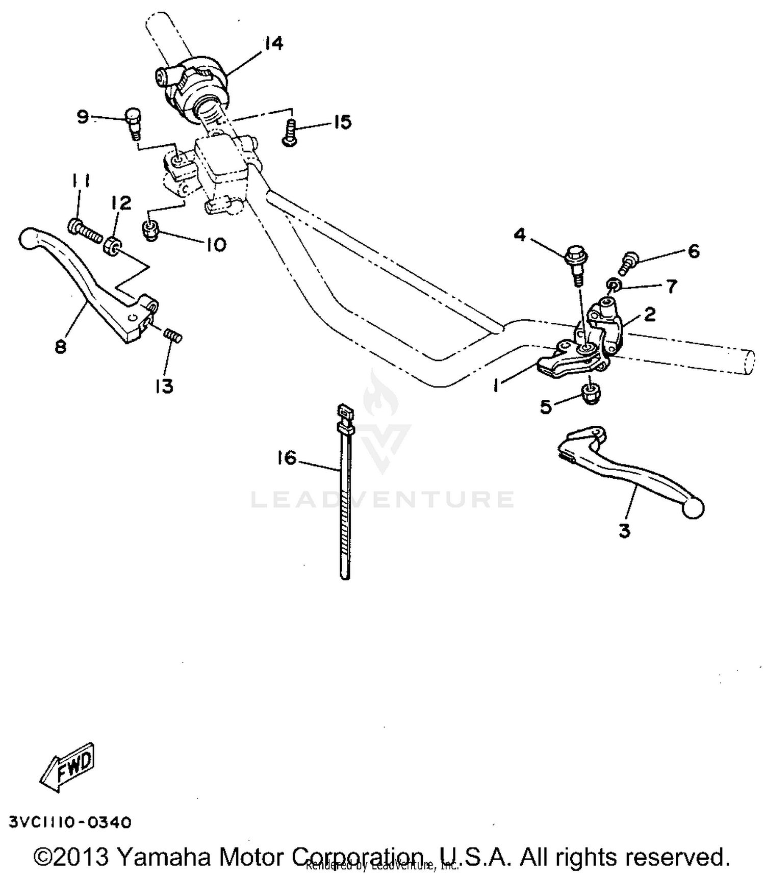 HANDLE SWITCH - LEVER