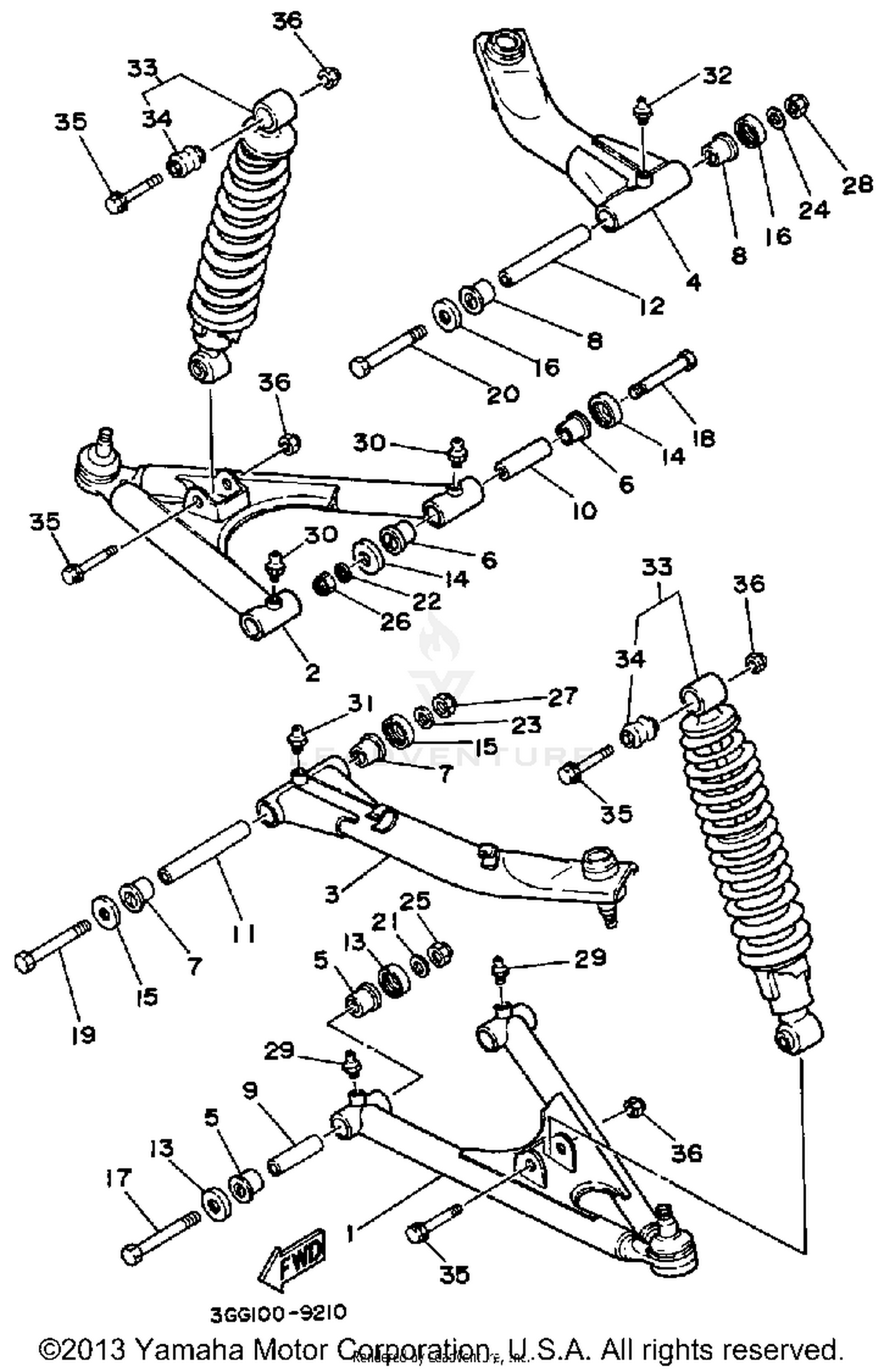 FRONT SUSPENSION - WHEEL