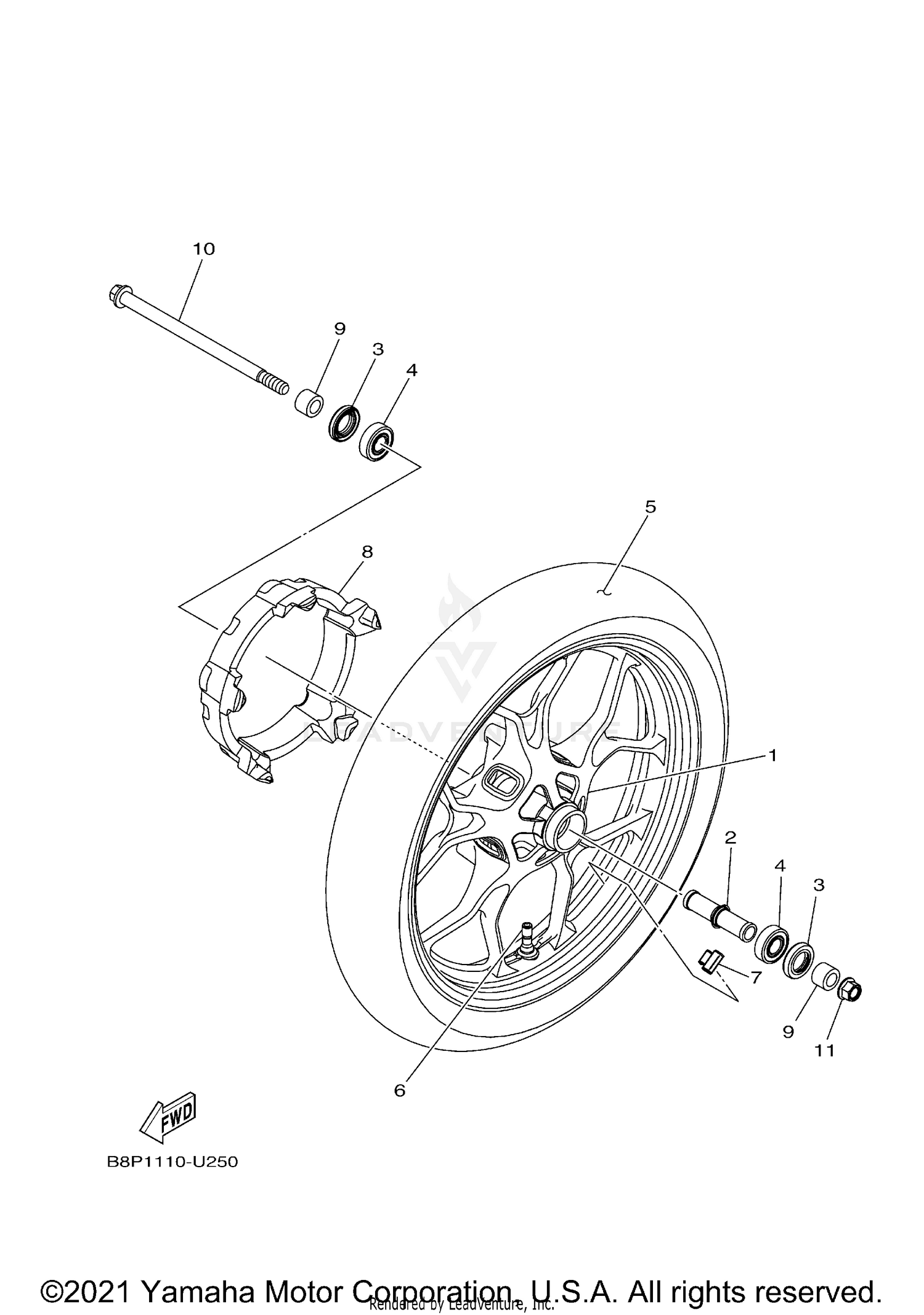 FRONT WHEEL