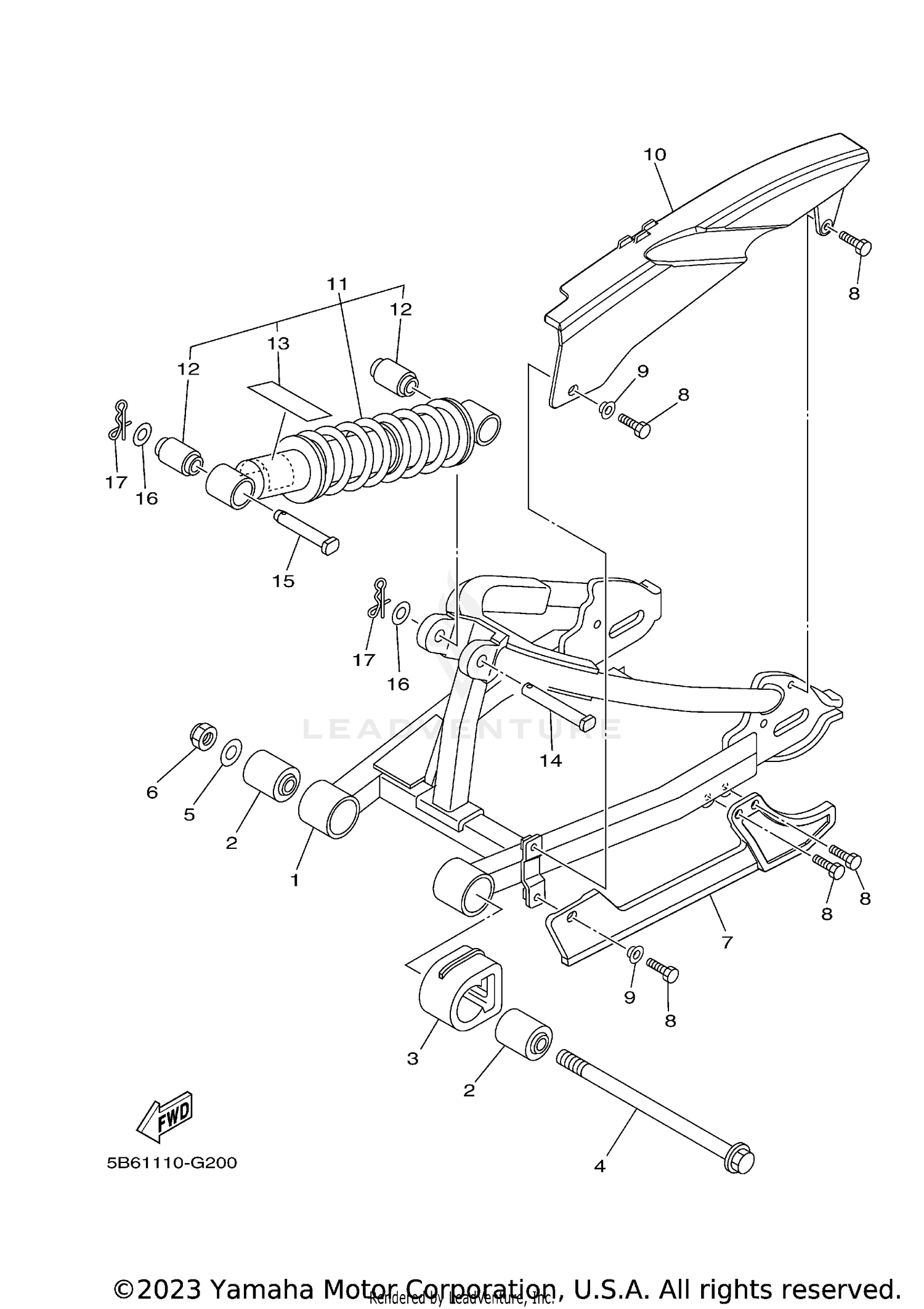 REAR ARM SUSPENSION