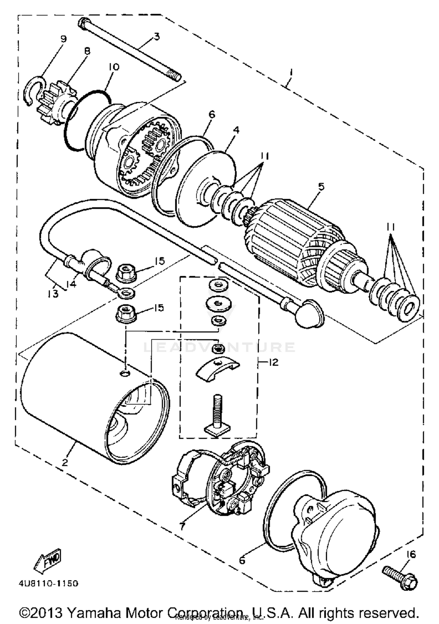 STARTING MOTOR