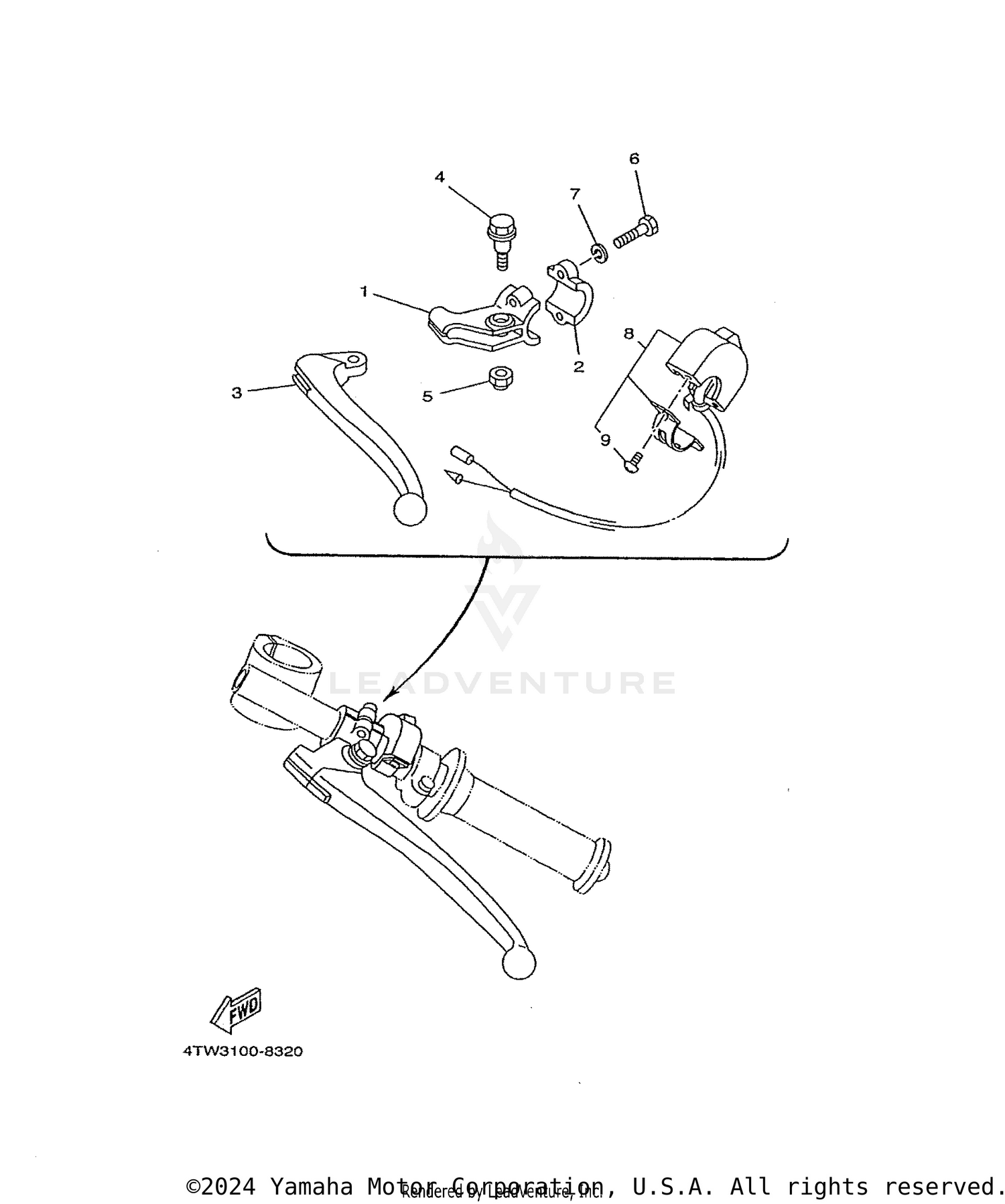 HANDLE SWITCH - LEVER