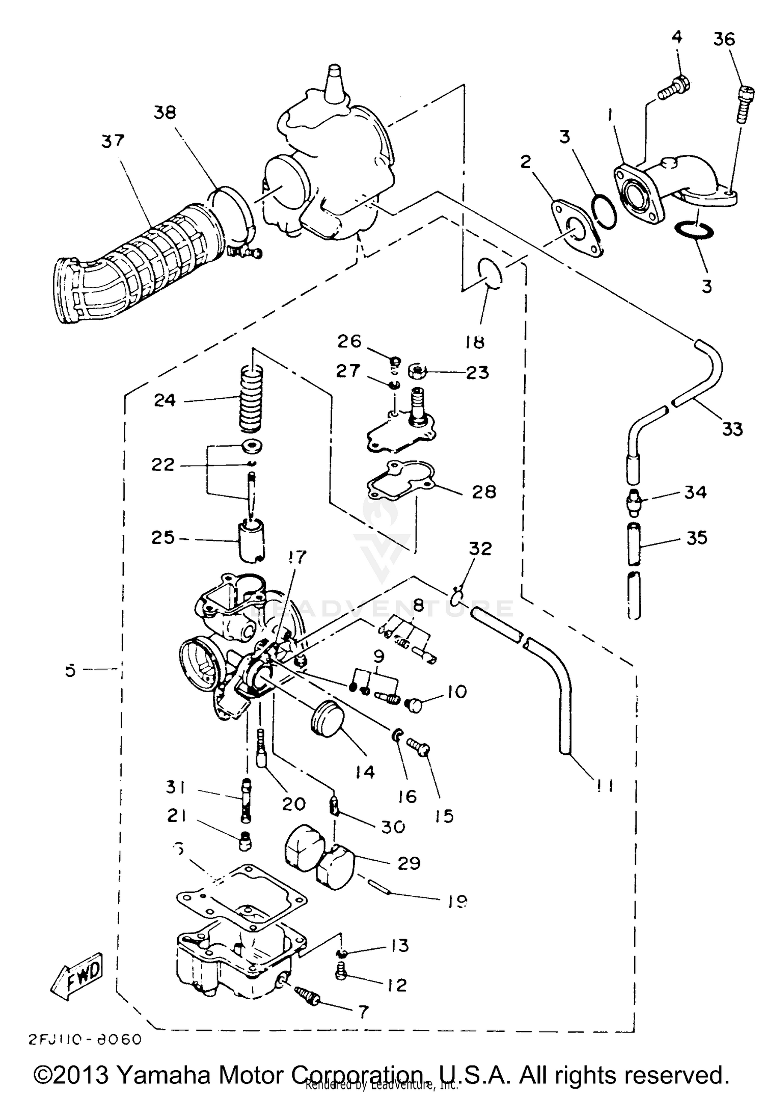 AIR FILTER - CARBURETOR