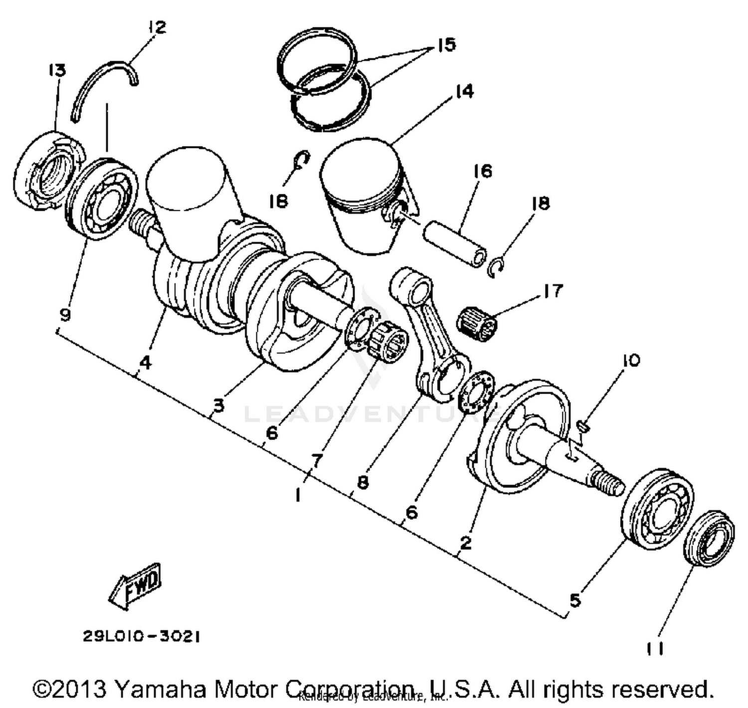 CRANKSHAFT - PISTON