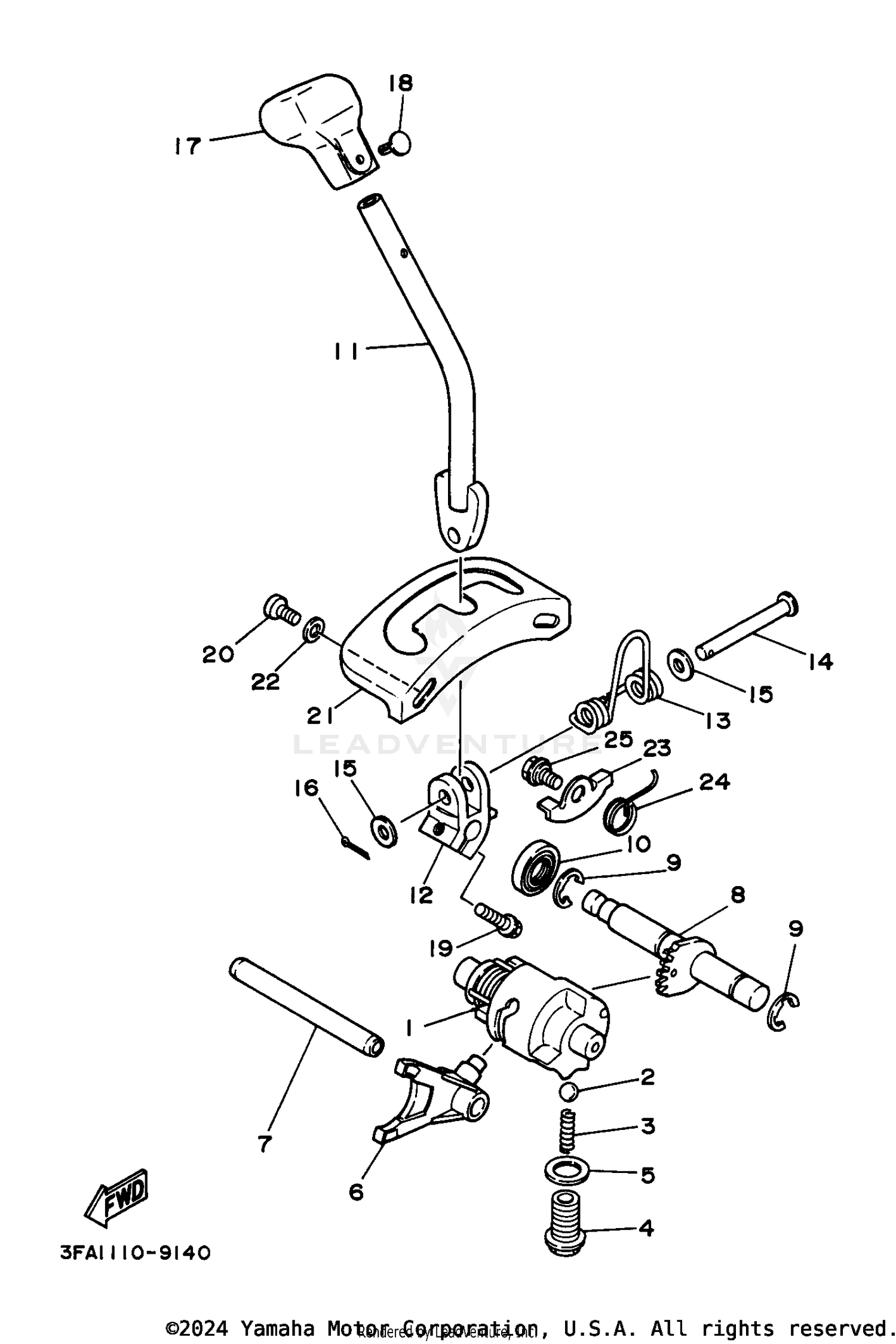 SHIFT CAM - SHIFT FORK