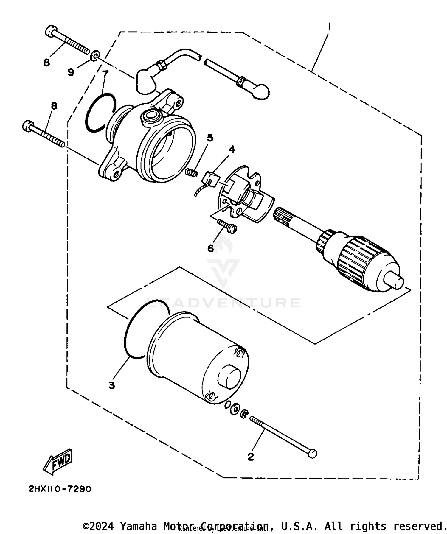 STARTING MOTOR