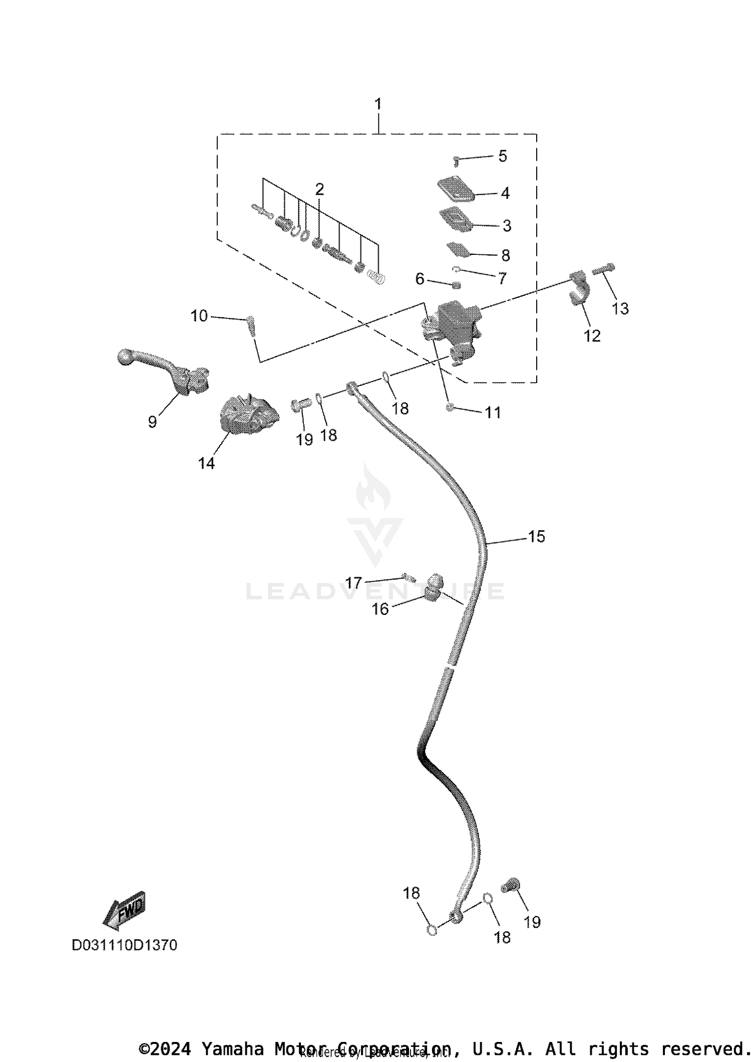 FRONT MASTER CYLINDER