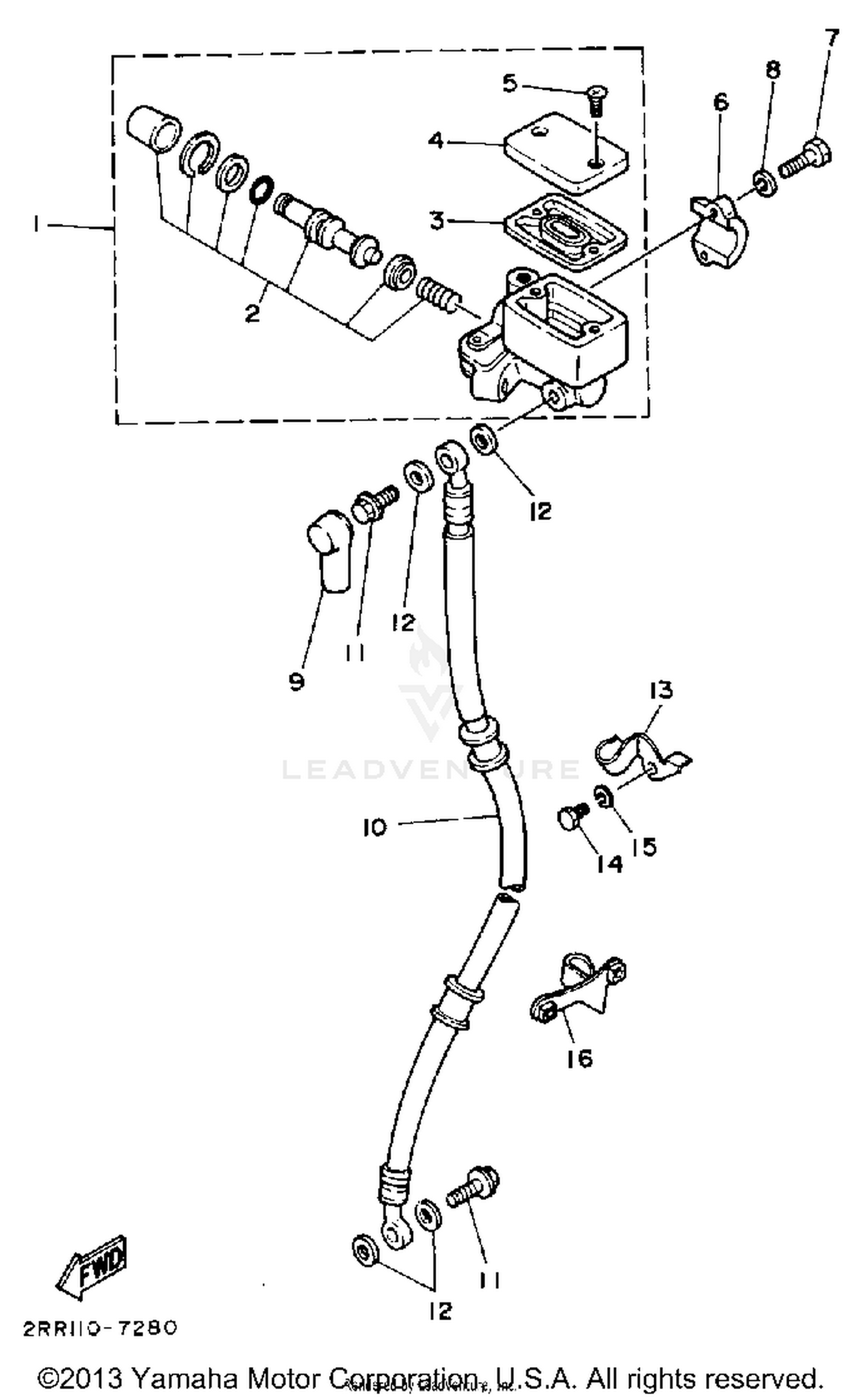 FRONT MASTER CYLINDER