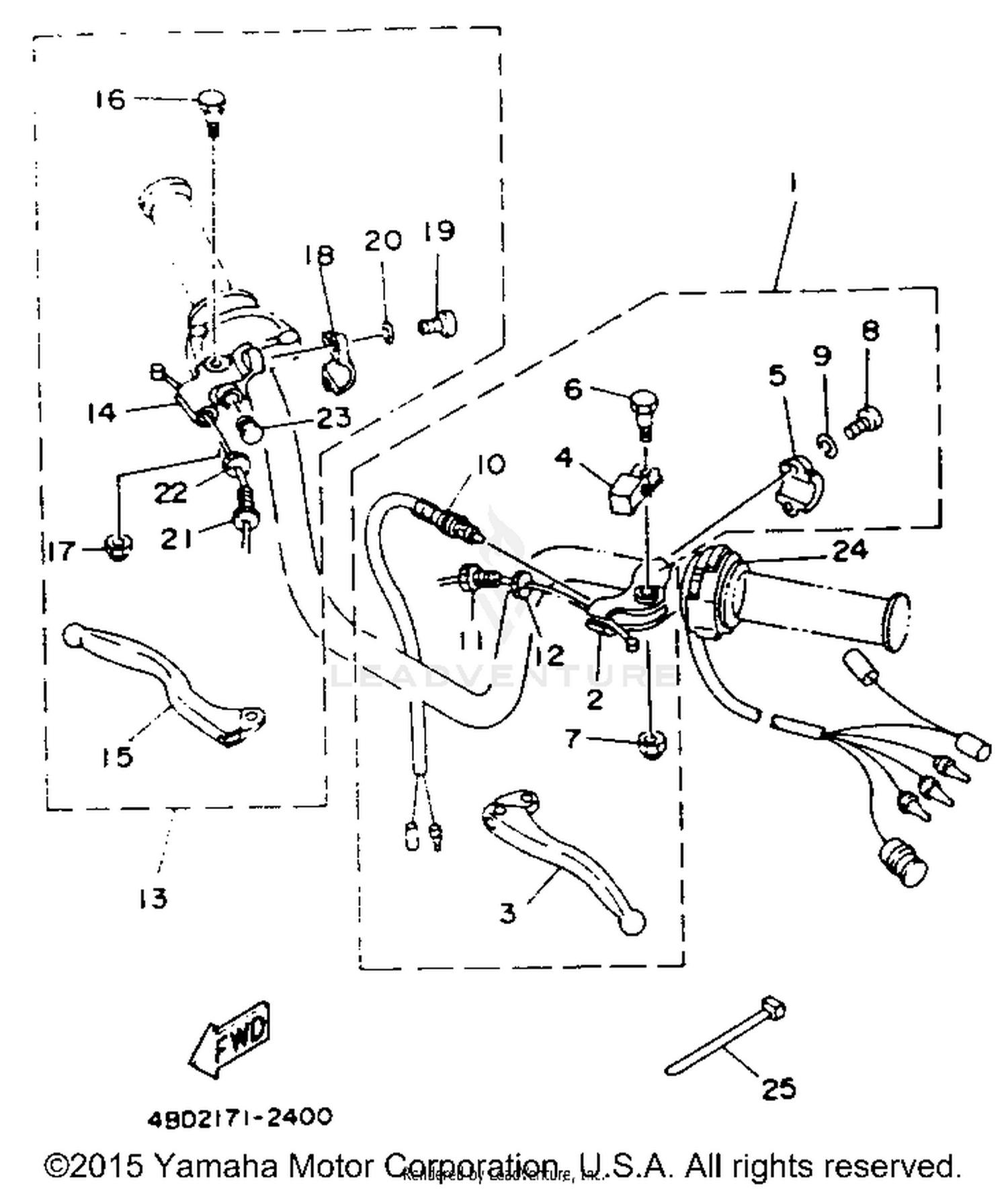 HANDLE SWITCH - LEVER