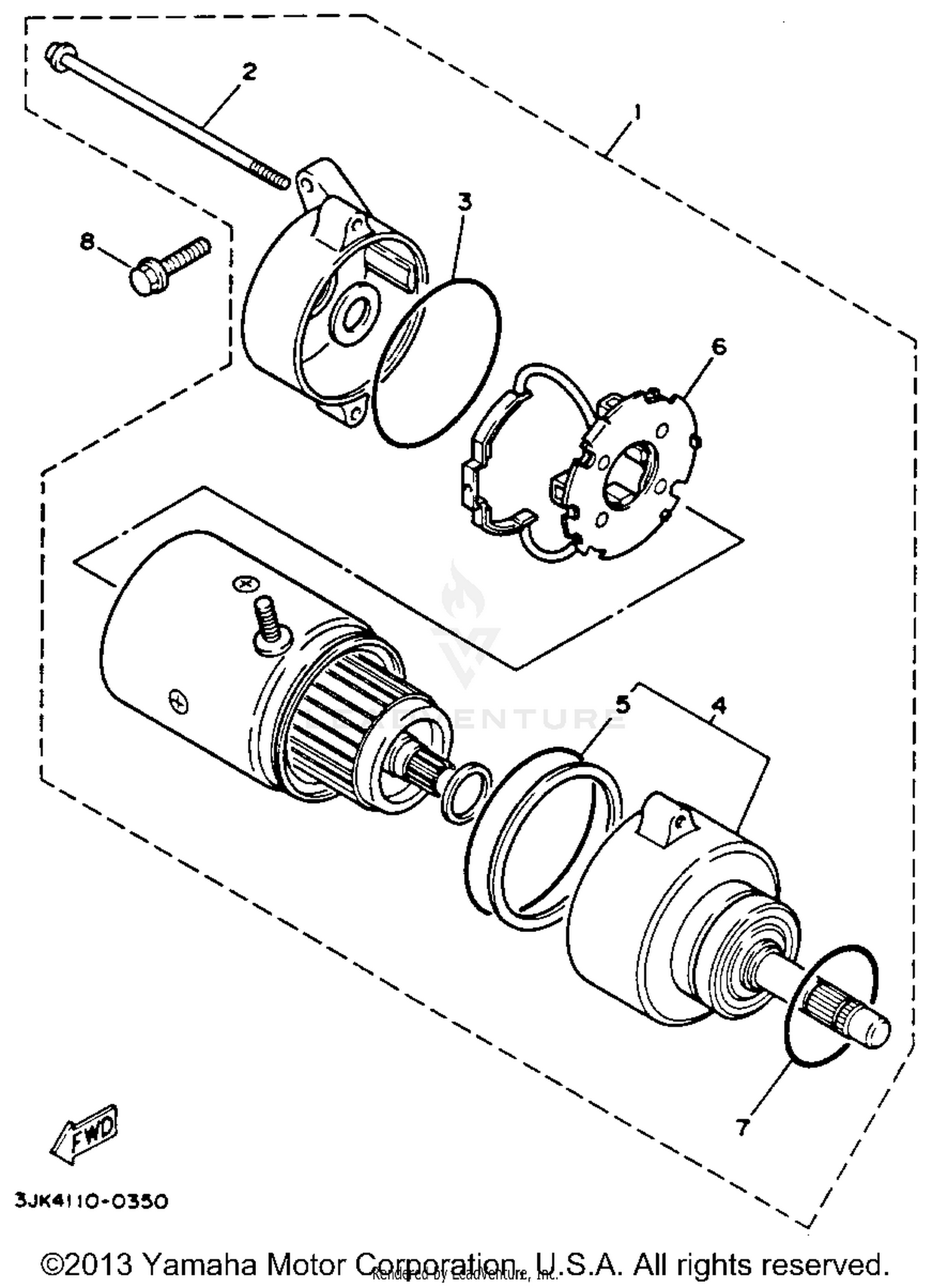 STARTING MOTOR