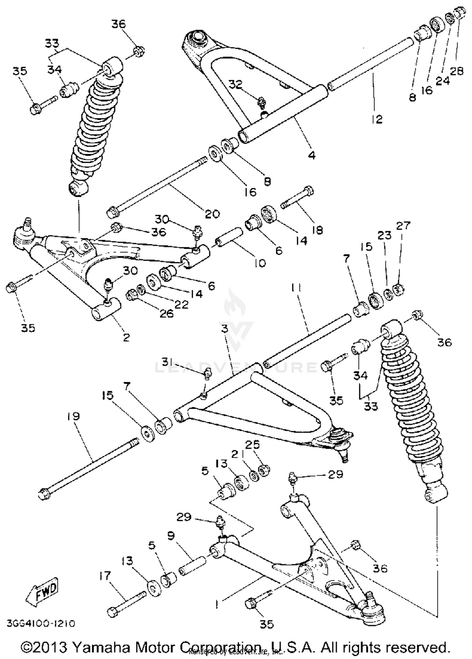 FRONT SUSPENSION-WHEEL