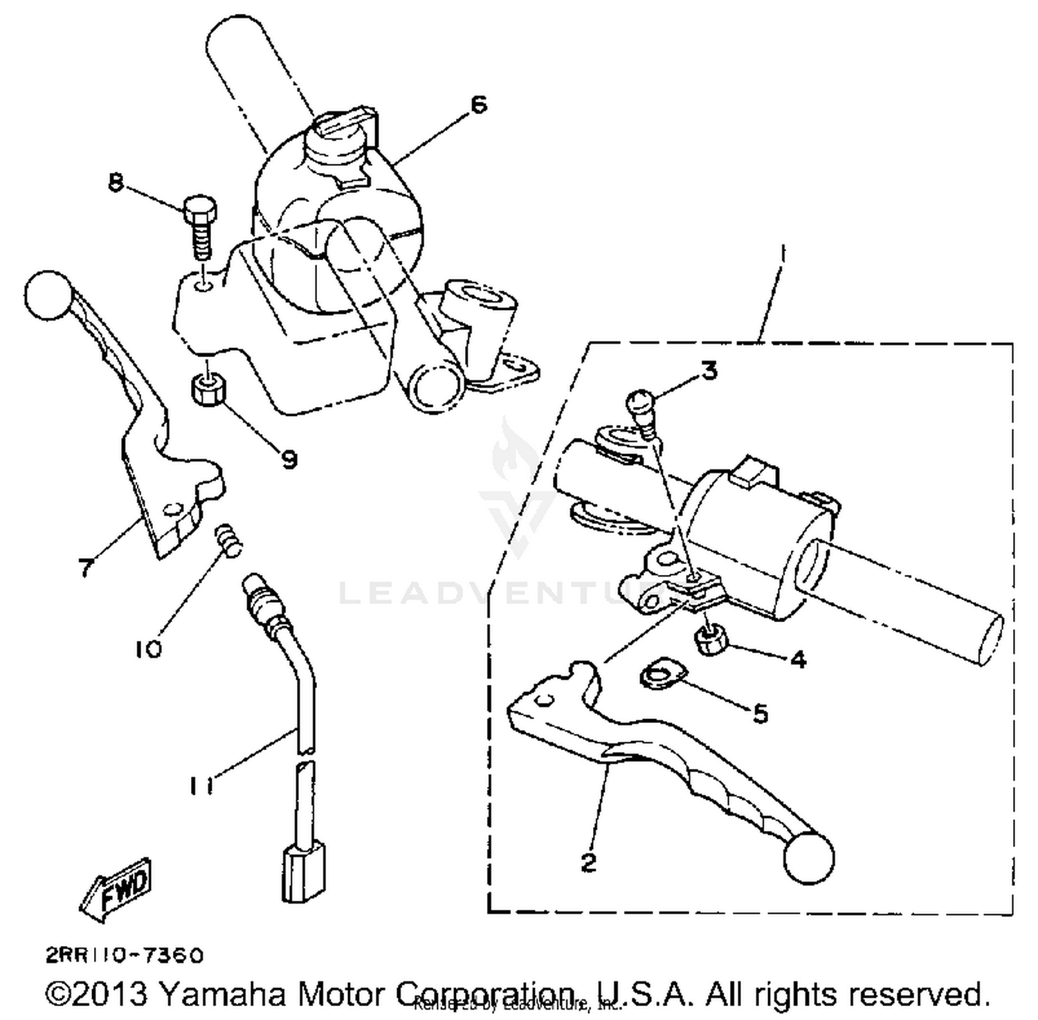 HANDLE SWITCH - LEVER