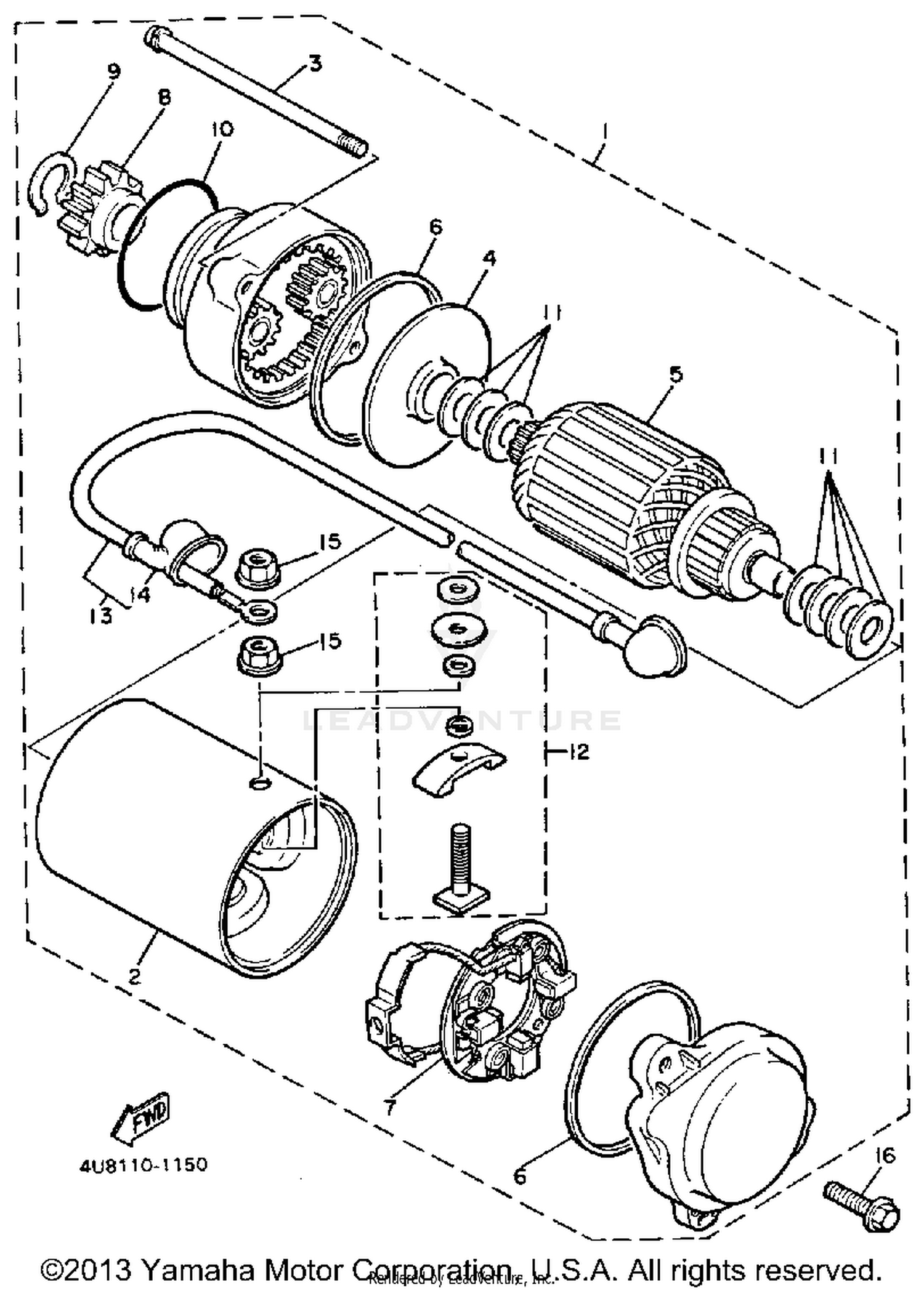 STARTING MOTOR