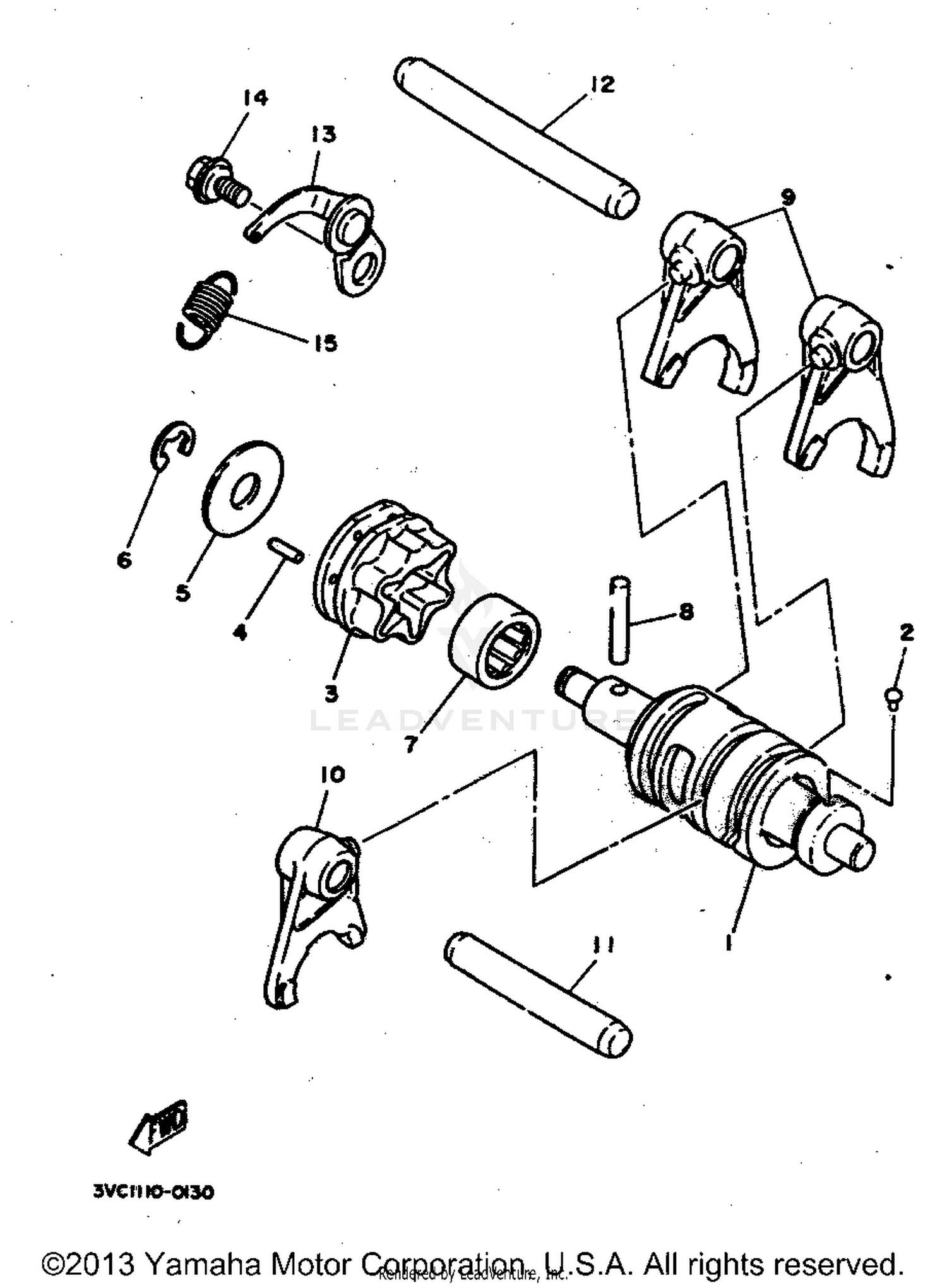 SHIFT CAM - SHIFT FORK
