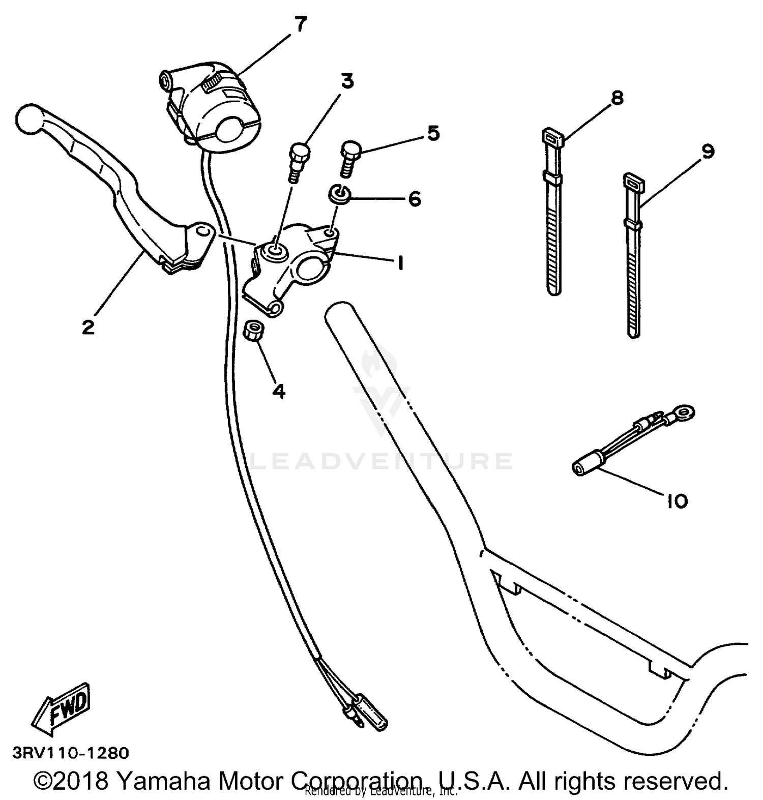 HANDLE SWITCH - LEVER