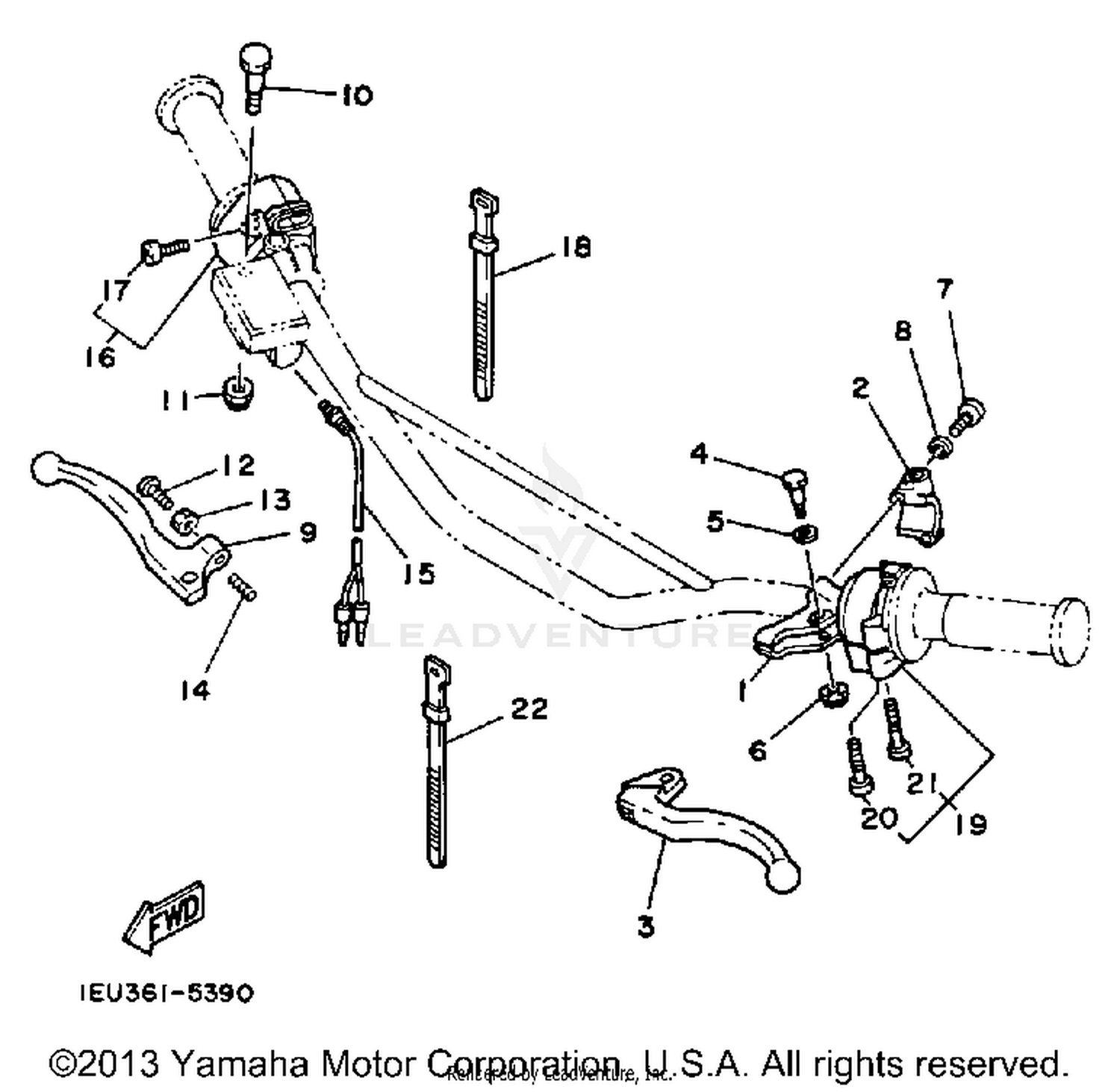 HANDLE SWITCH - LEVER