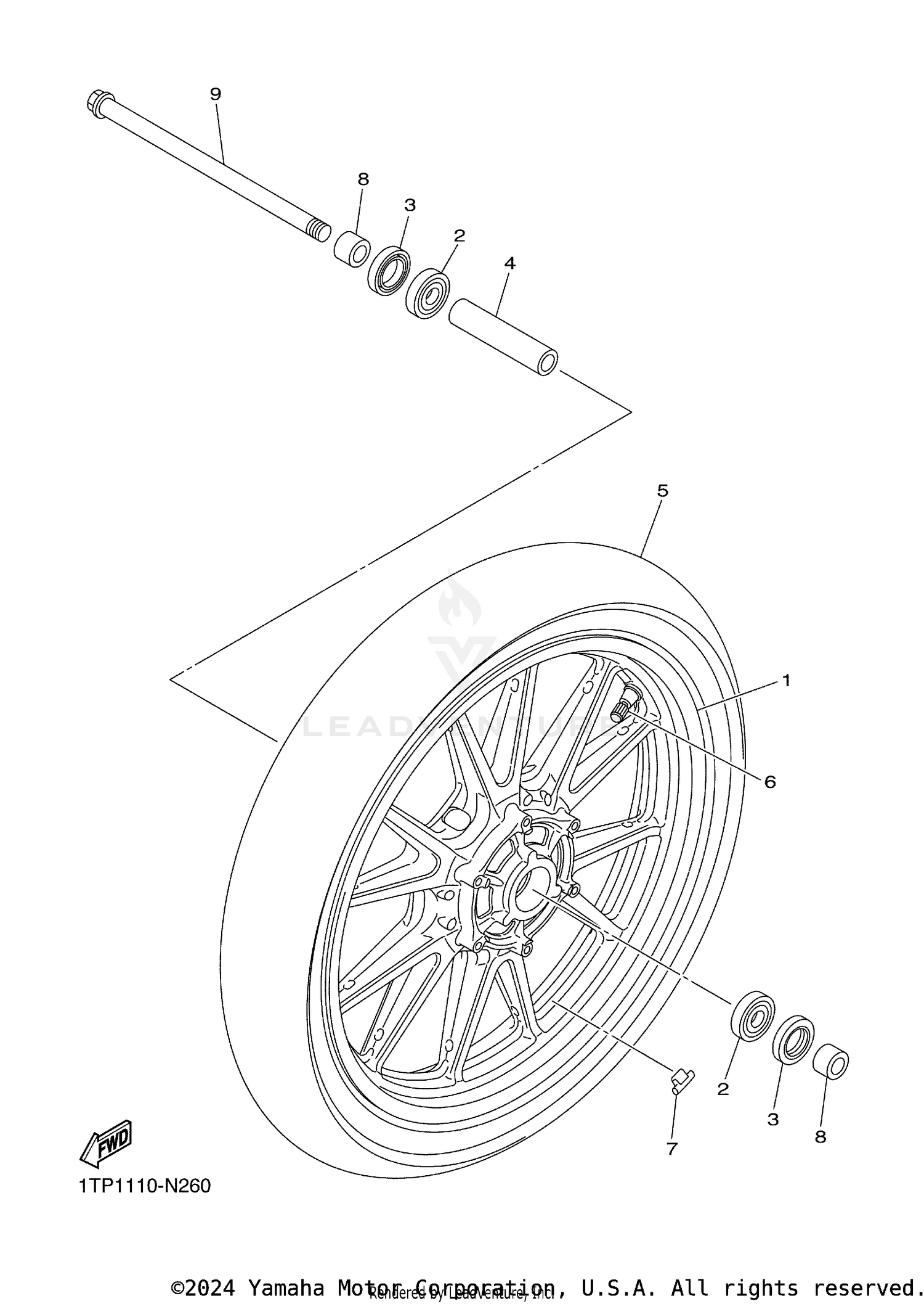 FRONT WHEEL