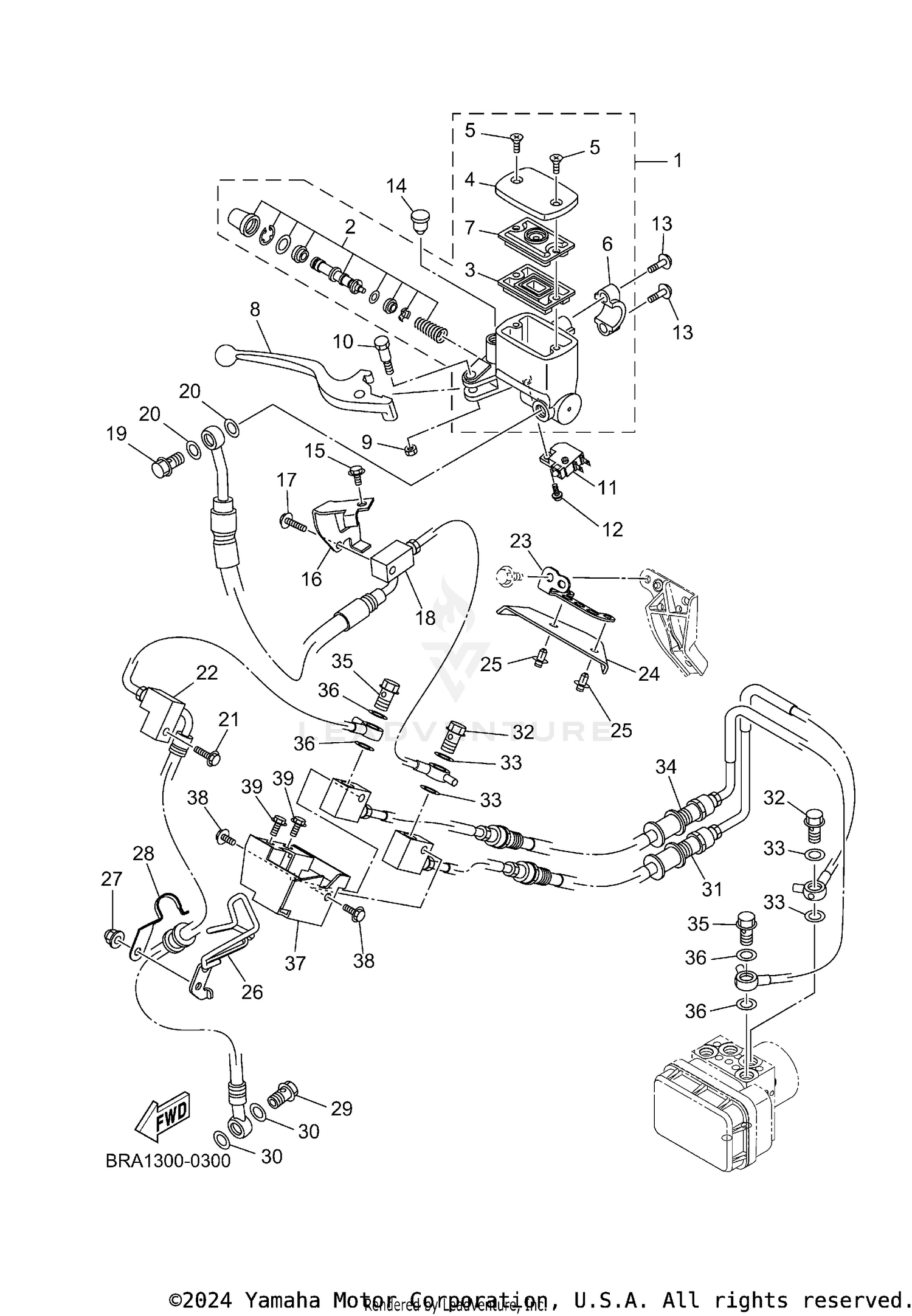 FRONT MASTER CYLINDER