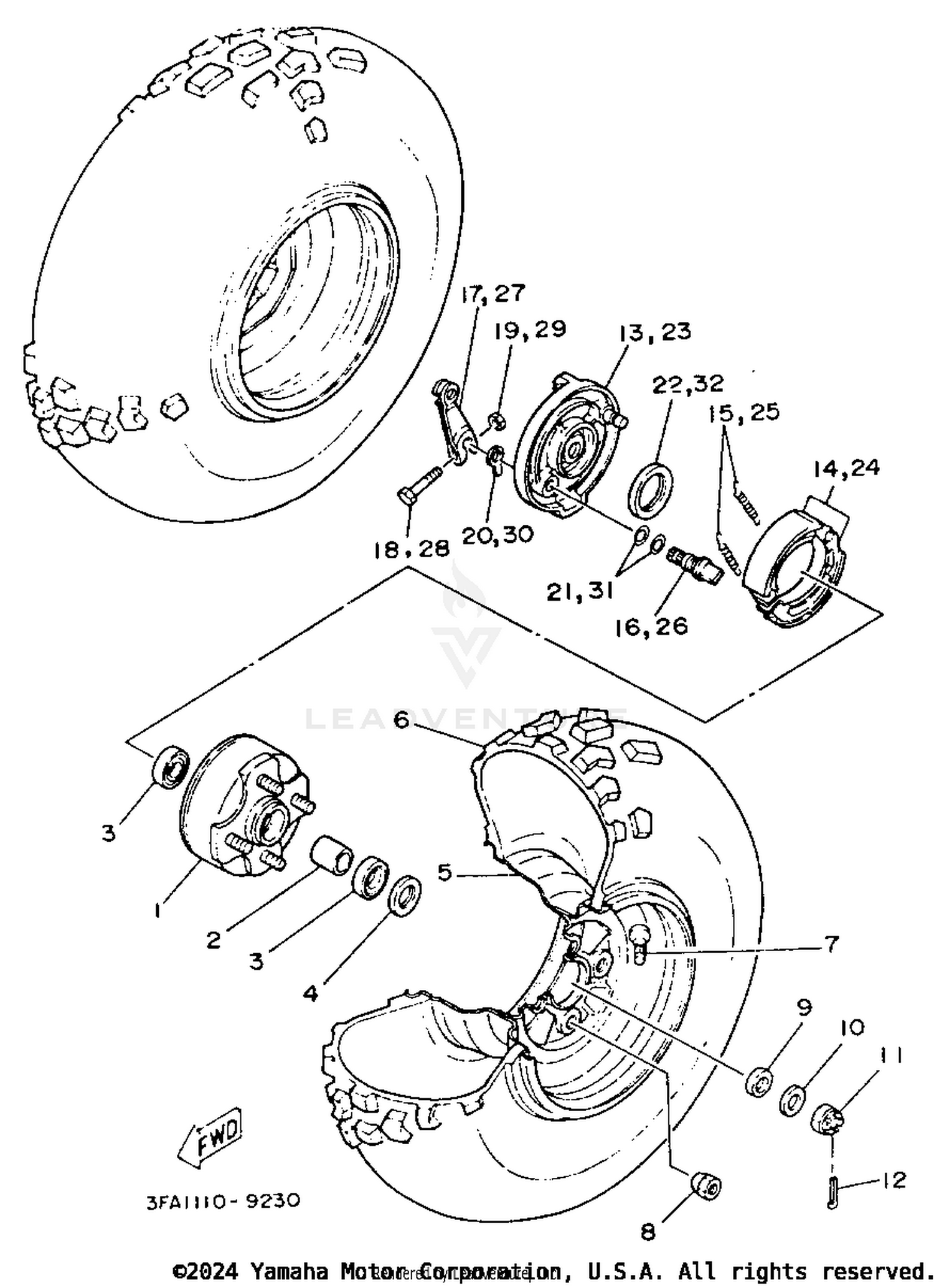 FRONT WHEEL