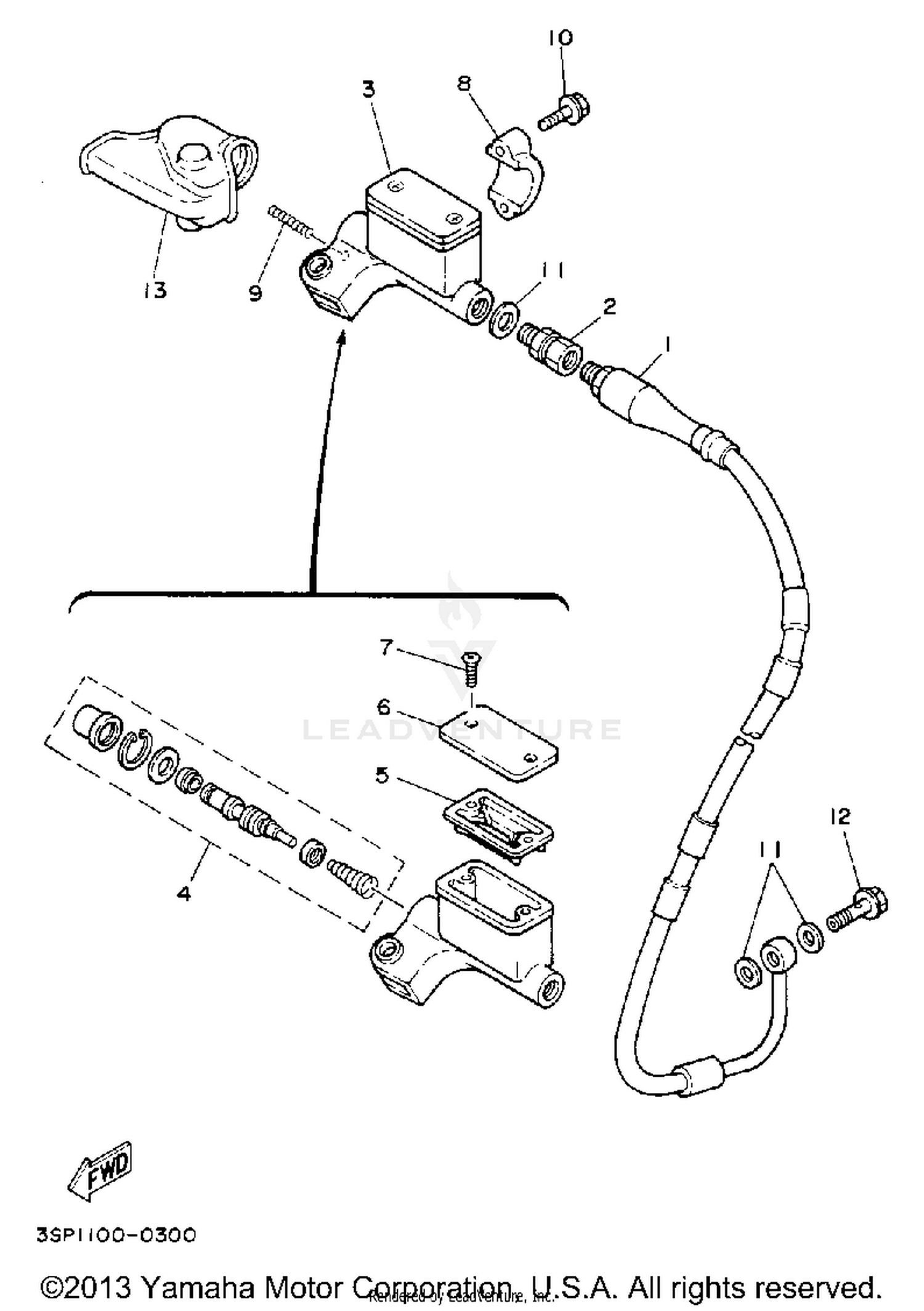FRONT MASTER CYLINDER